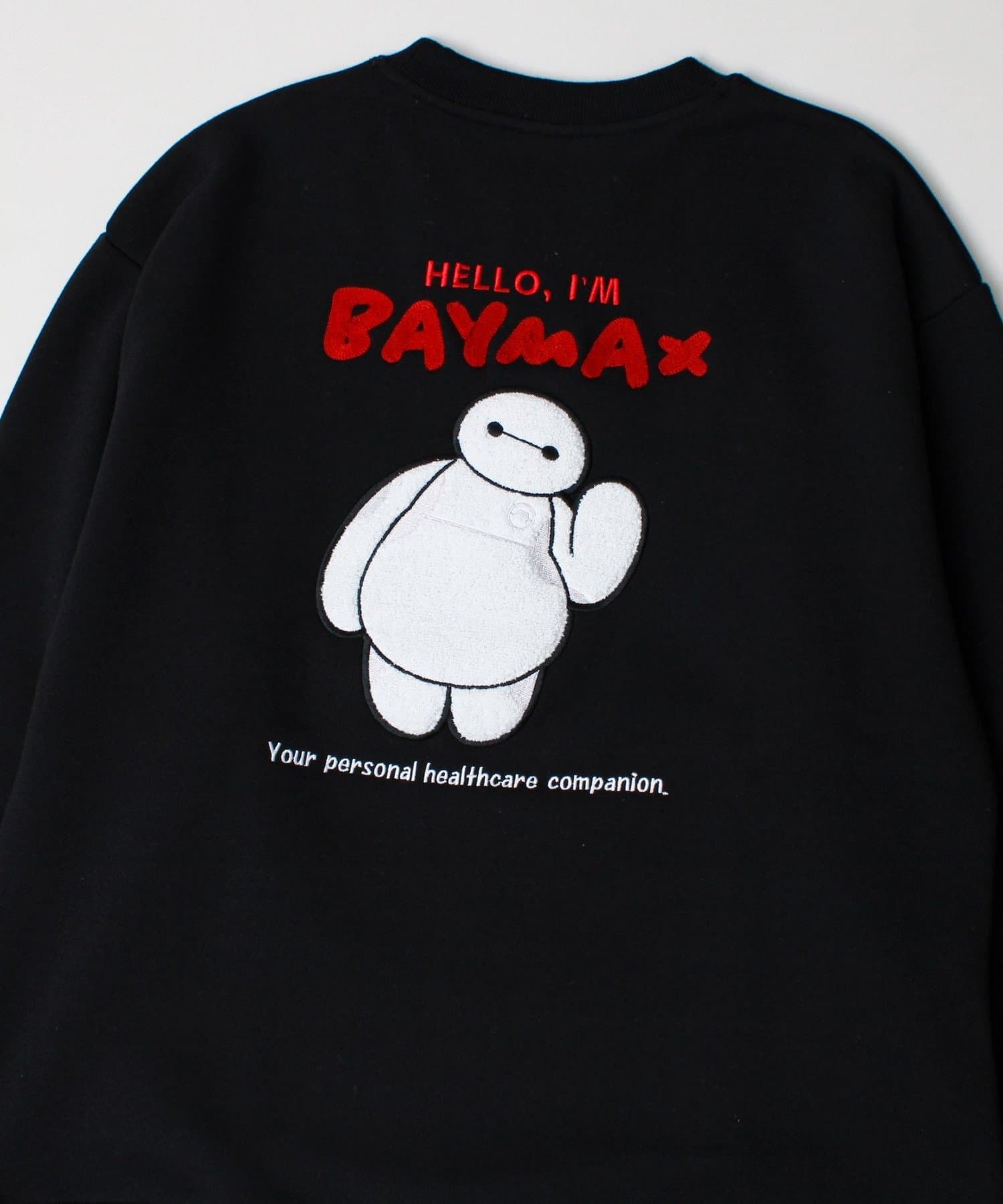 FREDY & GLOSTER(フレディ アンド グロスター) 【BAYMAX/ベイマックス】サガラ刺繍クルースウェット 裏起毛