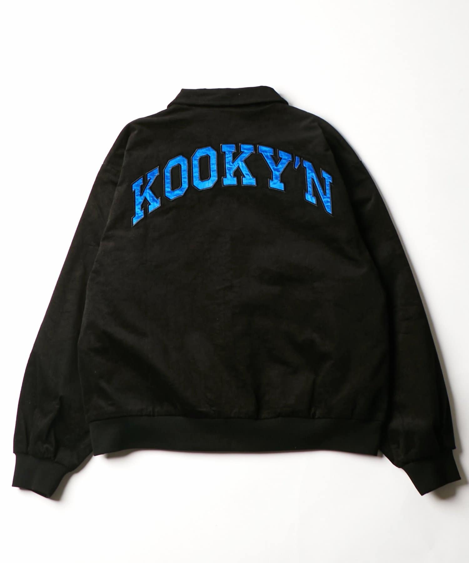 KOOKY'N/セットアップ可】サテン刺繍コーデュロイブルゾン | WHO'S WHO