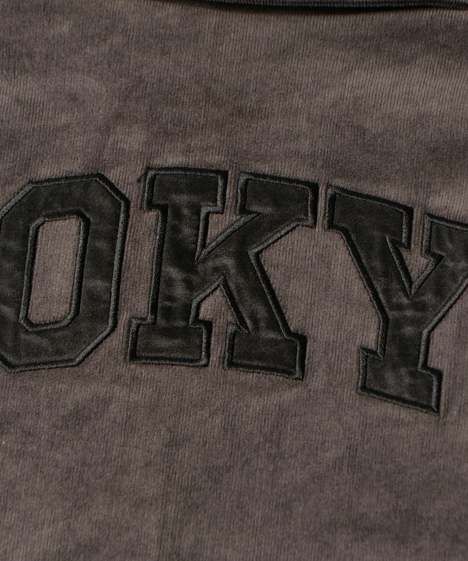 WHO’S WHO gallery(フーズフーギャラリー) 【KOOKY'N/セットアップ可】サテン刺繍コーデュロイブルゾン