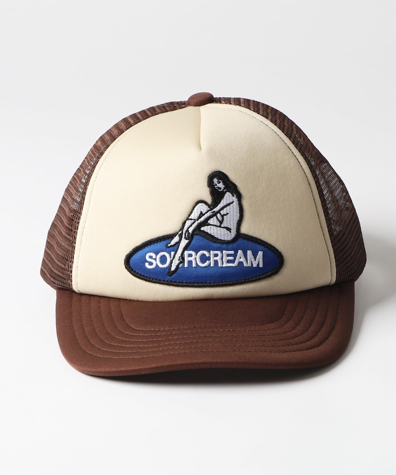 WHO’S WHO gallery(フーズフーギャラリー) 【Sourcream】girlメッシュキャップ