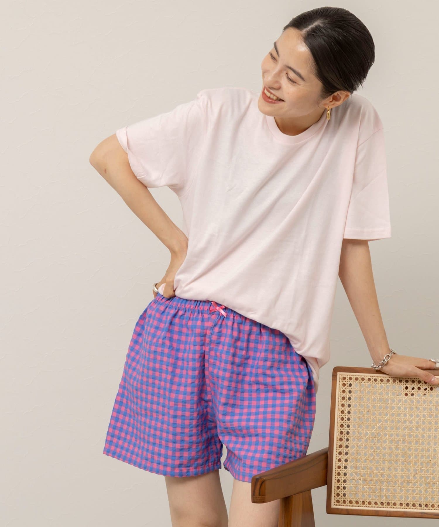 NOLLEY'S(ノーリーズ) 【MAQWEL/マクウェル】RoomWear Tshirts+Shorts