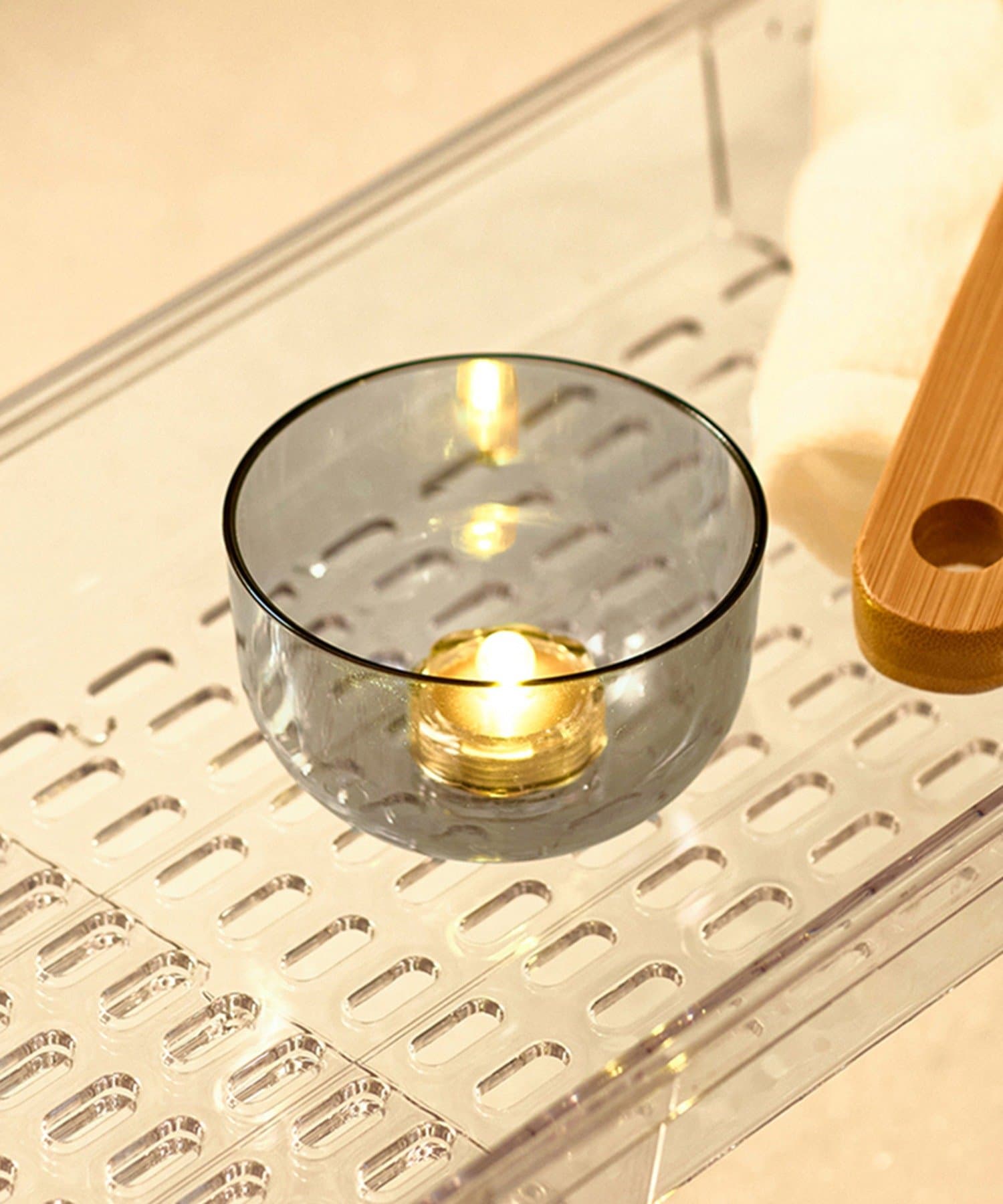 3COINS(スリーコインズ) LEDバスキャンドル