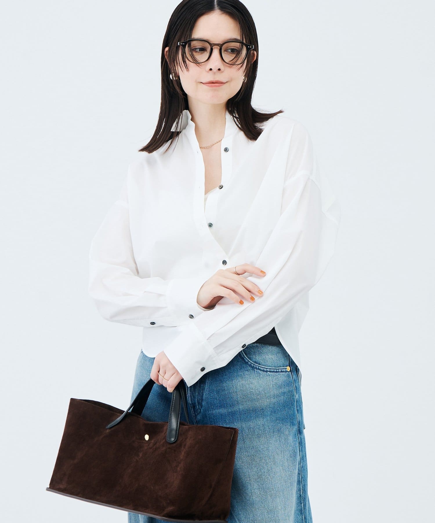 NOLLEY'S(ノーリーズ) ウォッシャブルMY STANDARDショートシャツ