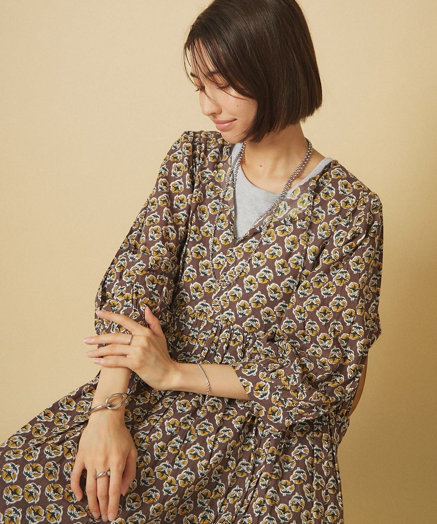nane】エスニック柄チュニック | NICE CLAUP / OLIVE des OLIVE OUTLET