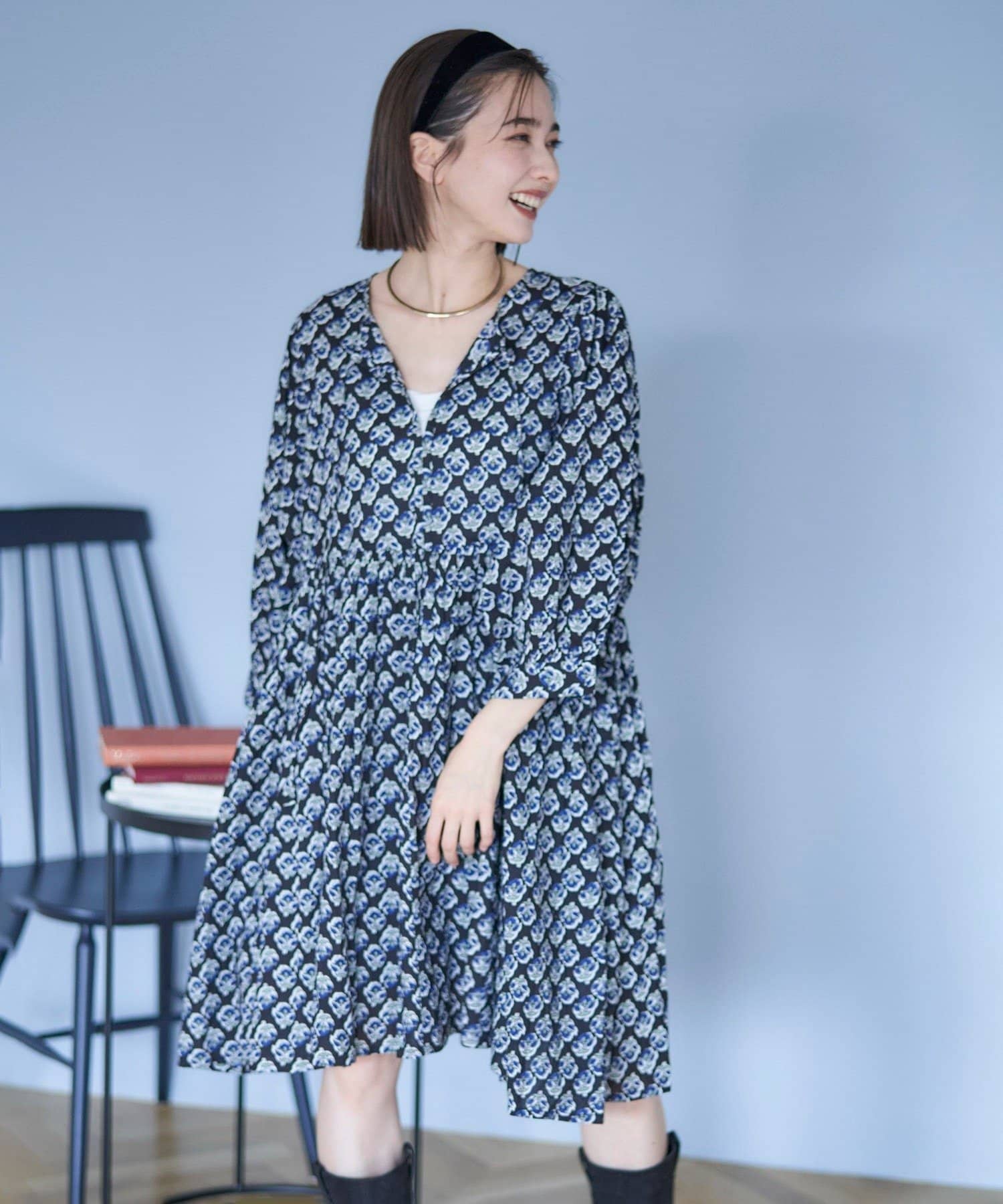 nane】エスニック柄チュニック | NICE CLAUP / OLIVE des OLIVE OUTLET