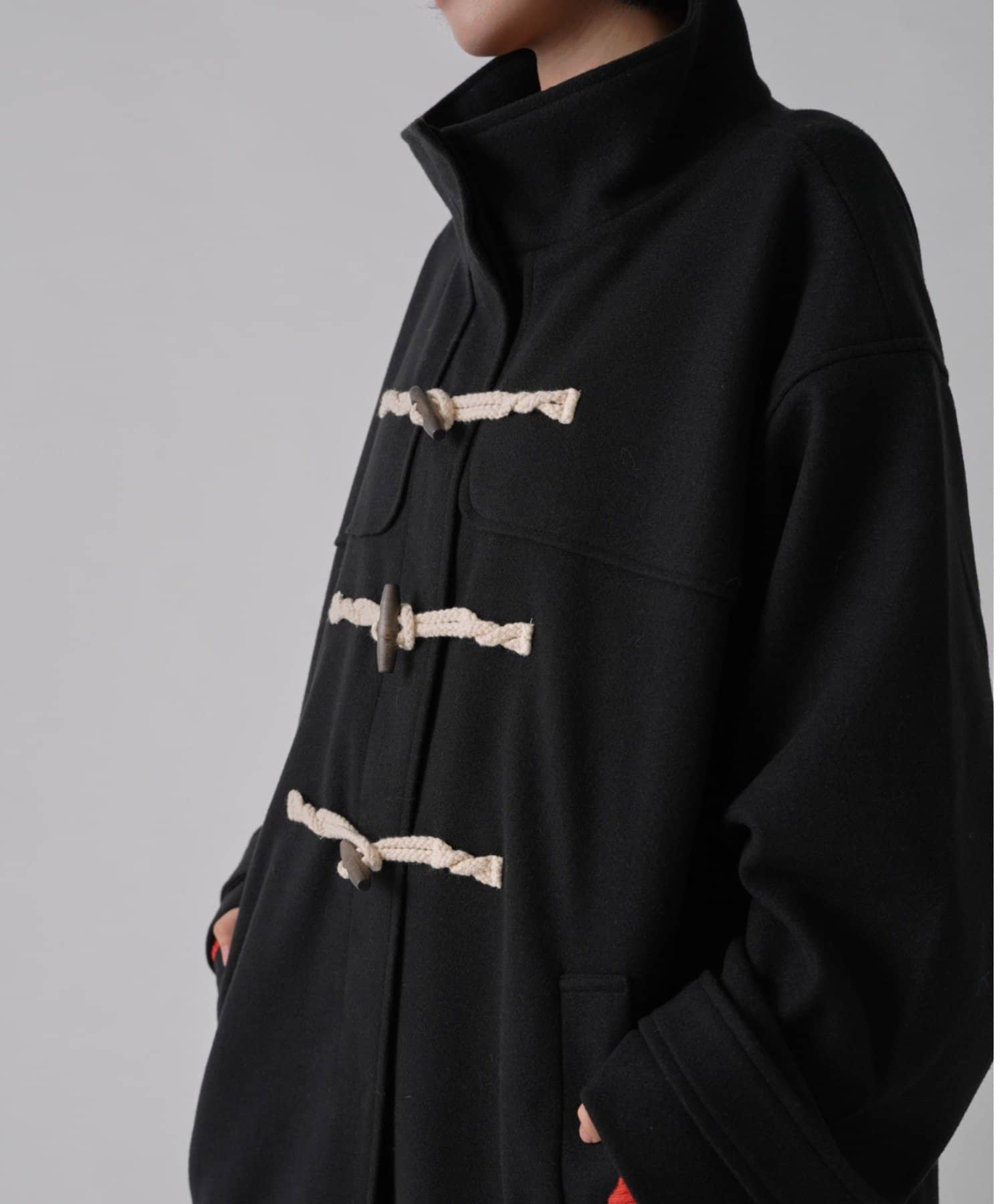 -goocy-(グーシー) スタンドダッフルロングコート