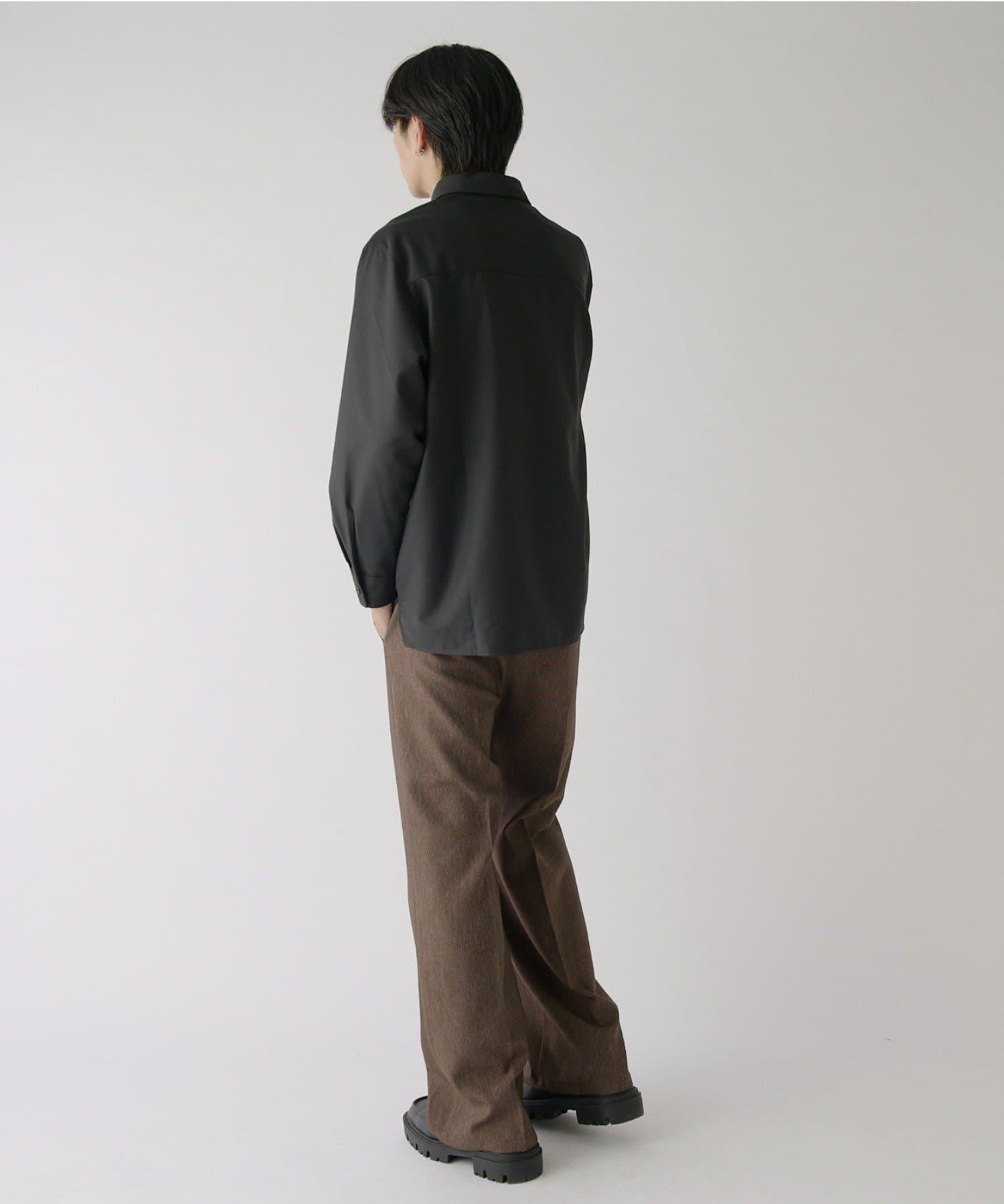 -goocy-(グーシー) TRツイルボックスシャツ