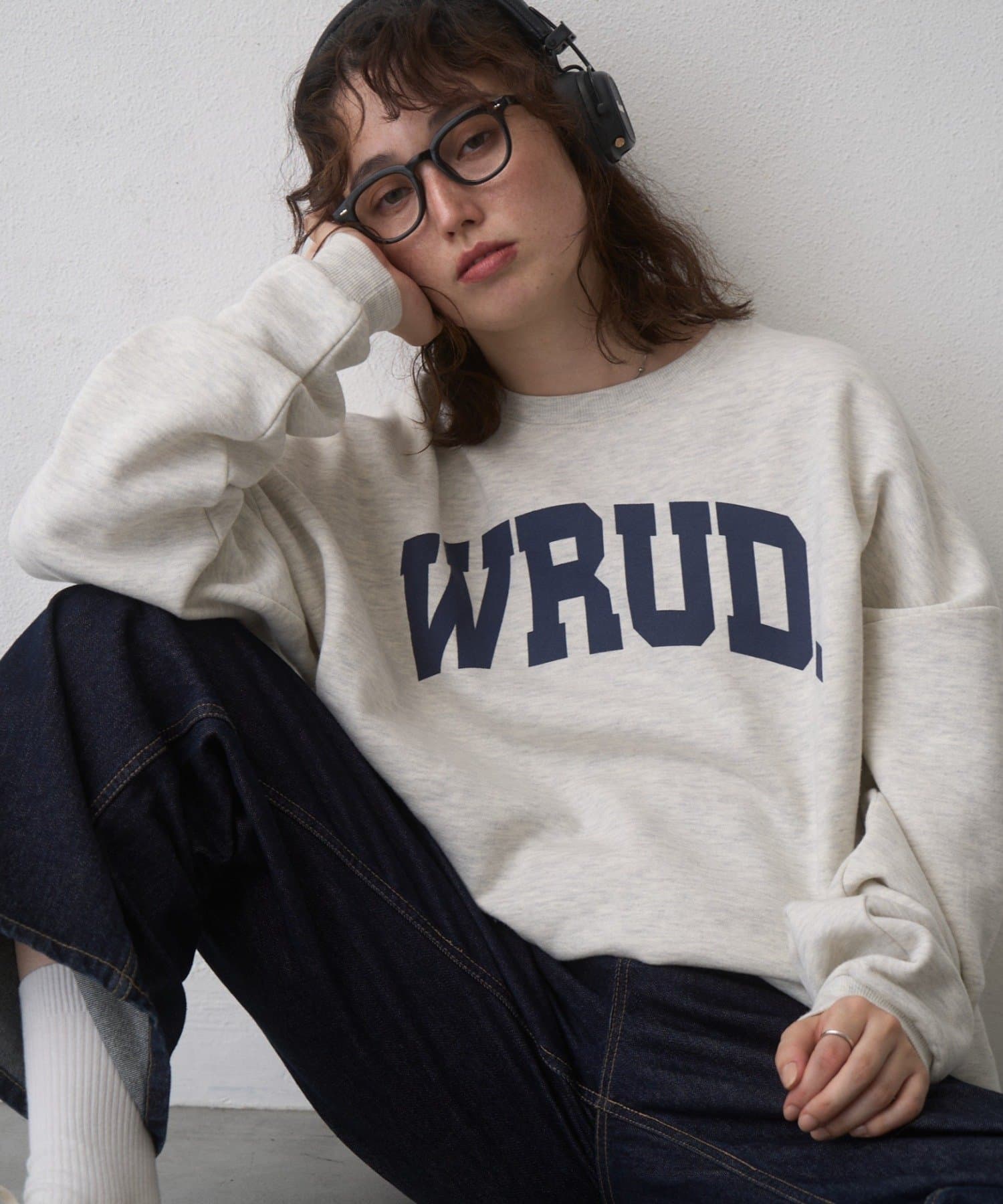 CIAOPANIC TYPY(チャオパニックティピー) 【WEB限定】WRUD.ビッグシルエット裏起毛ロゴスウェット
