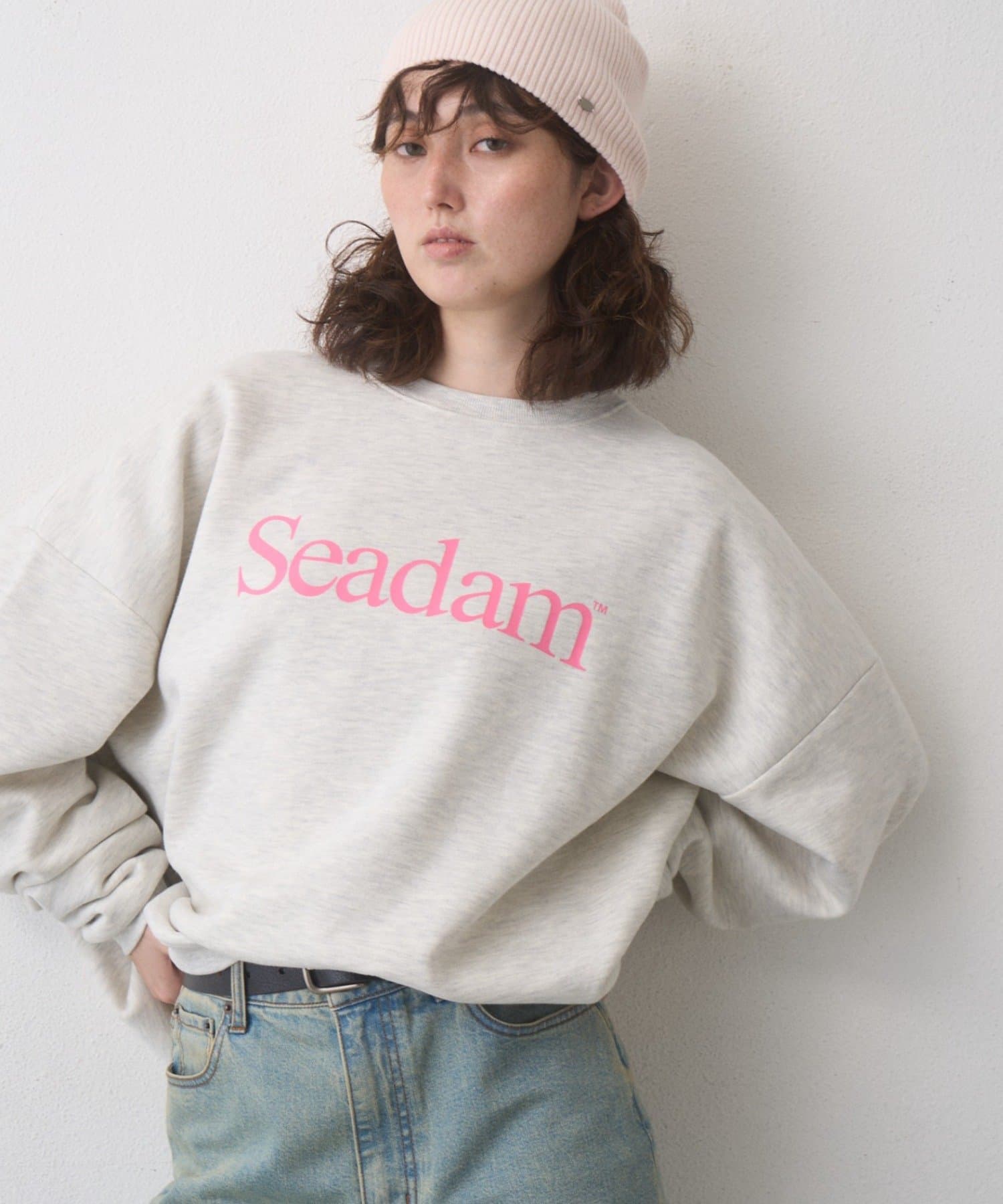CIAOPANIC TYPY(チャオパニックティピー) 【WEB限定】SEADAM裏起毛ロゴスウェット