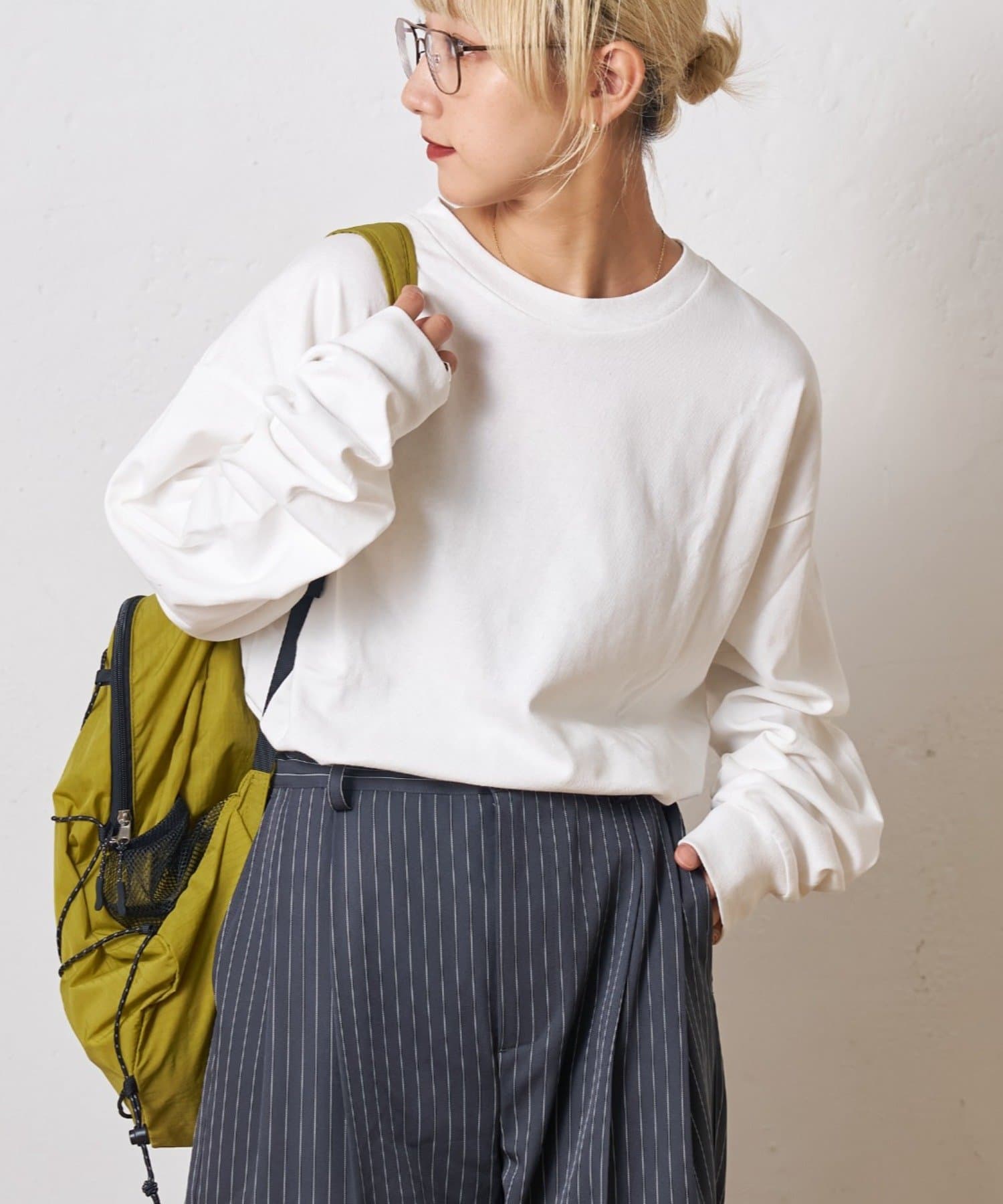 CIAOPANIC TYPY(チャオパニックティピー) ビッグシルエットクルーネックスウェットロンTEE