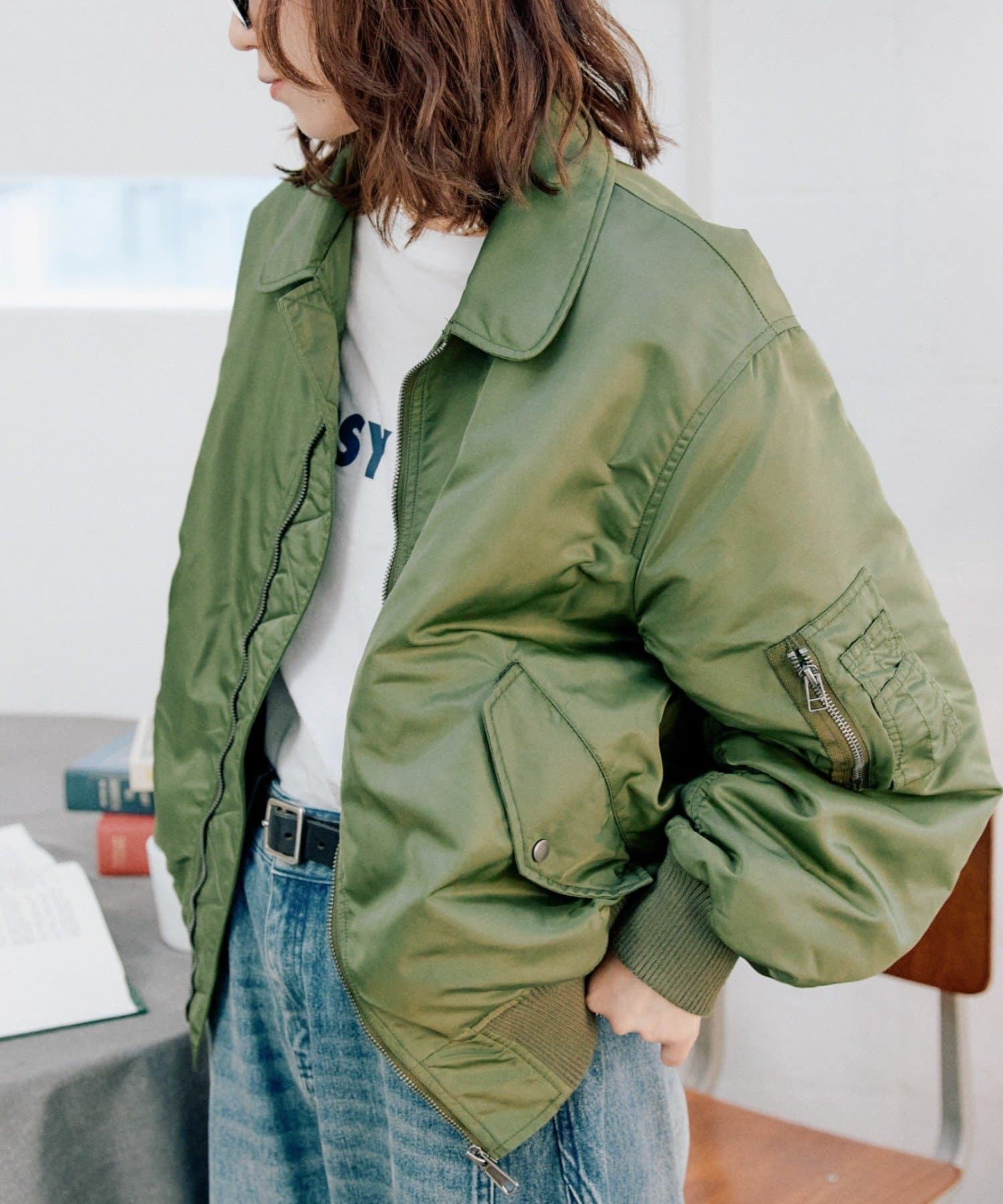 OUTLET(アウトレット) 【CIAOPANIC TYPY】【UNISEX】CWU-45Pフライトジャケット