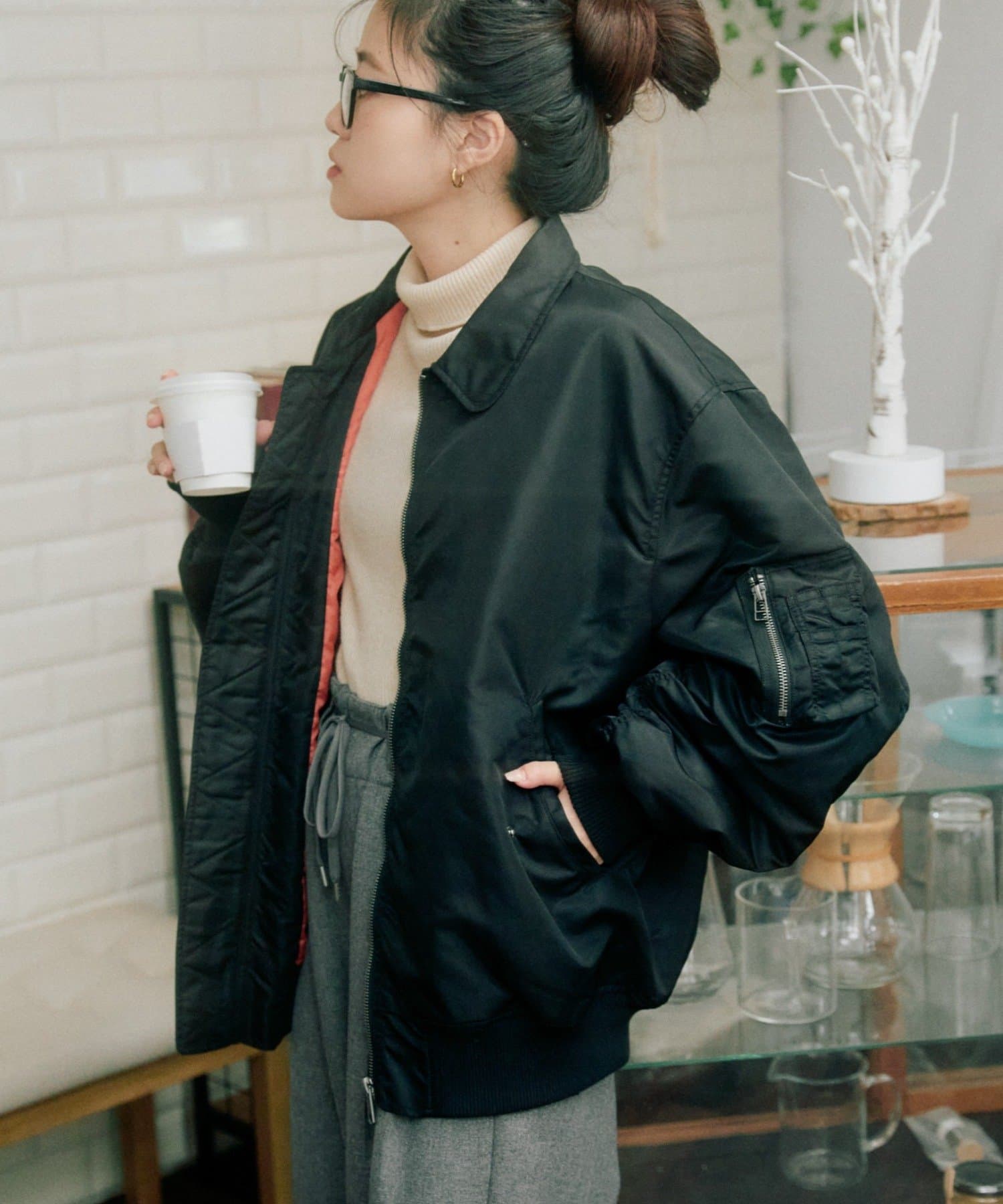 OUTLET(アウトレット) 【CIAOPANIC TYPY】【UNISEX】CWU-45Pフライトジャケット