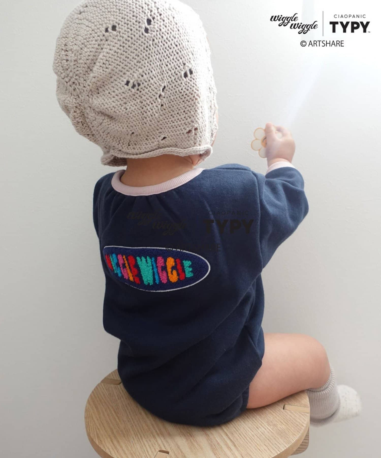OUTLET(アウトレット) 【CIAOPANIC TYPY】【KIDS】BABYスウェットロンパース