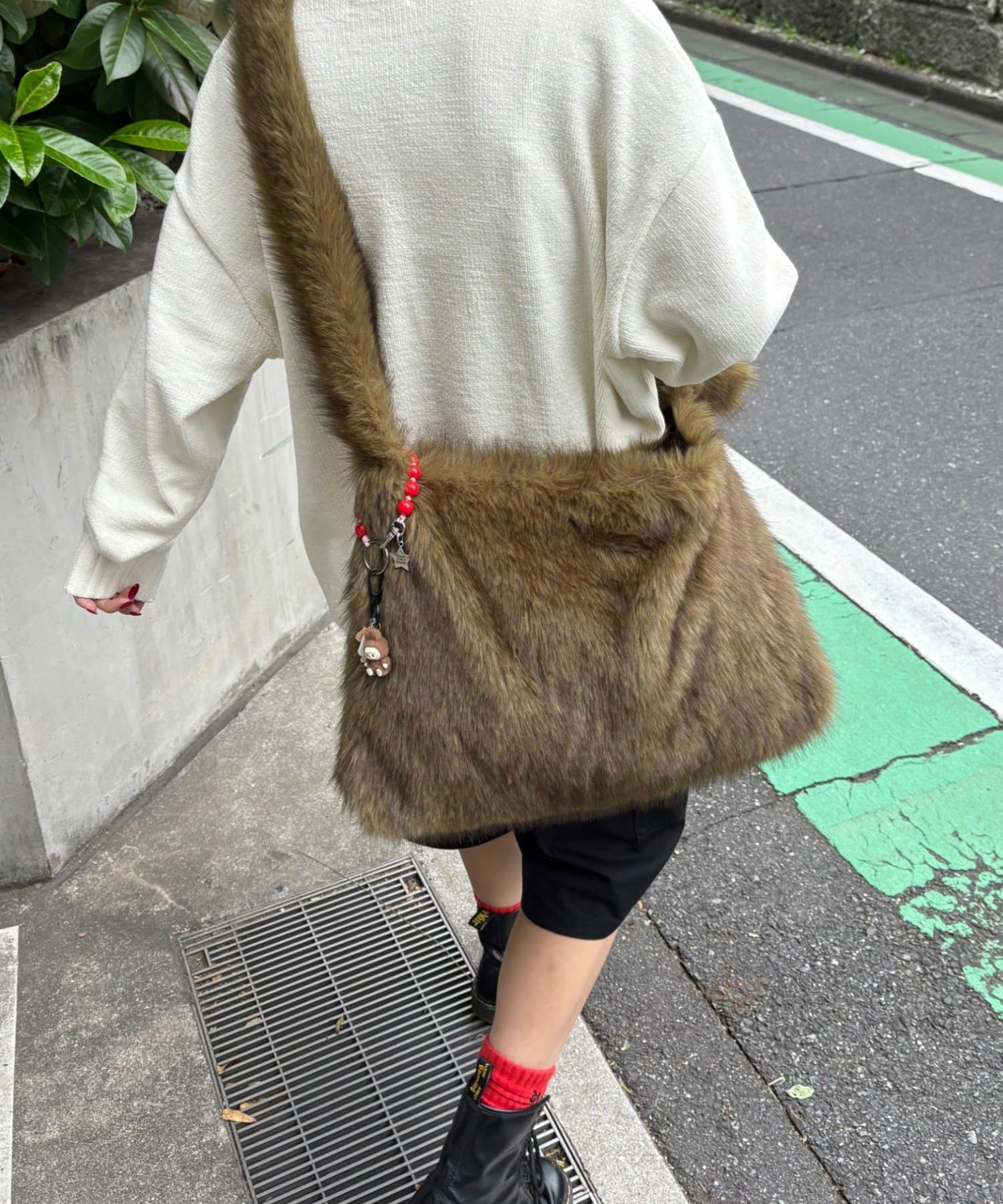 OUTLET(アウトレット) 【CIAOPANIC TYPY】ファーショルダーBAG