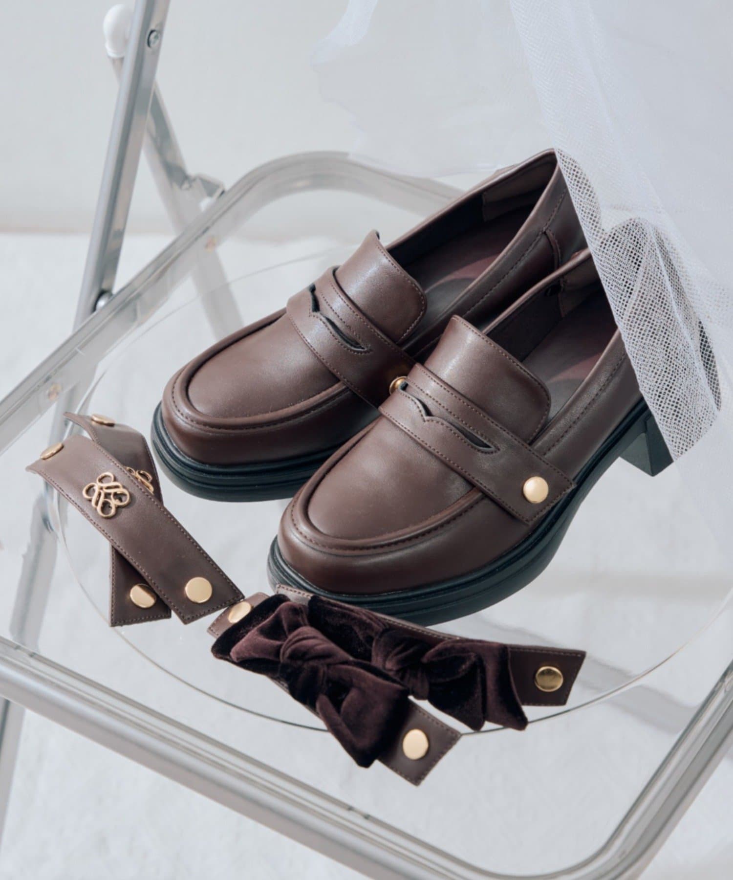 NICE CLAUP / OLIVE des OLIVE OUTLET(ナイスクラップ  / オリーブ デ オリーブ アウトレット) 【RMAF】この一足で3つの表情を楽しめる、驚きの3WAY仕様ローファー
