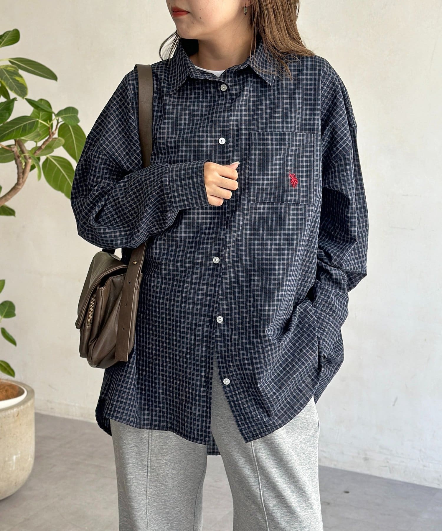 CPCM(シーピーシーエム) 【U.S. POLO ASSN. 】ビッグチェックシャツ