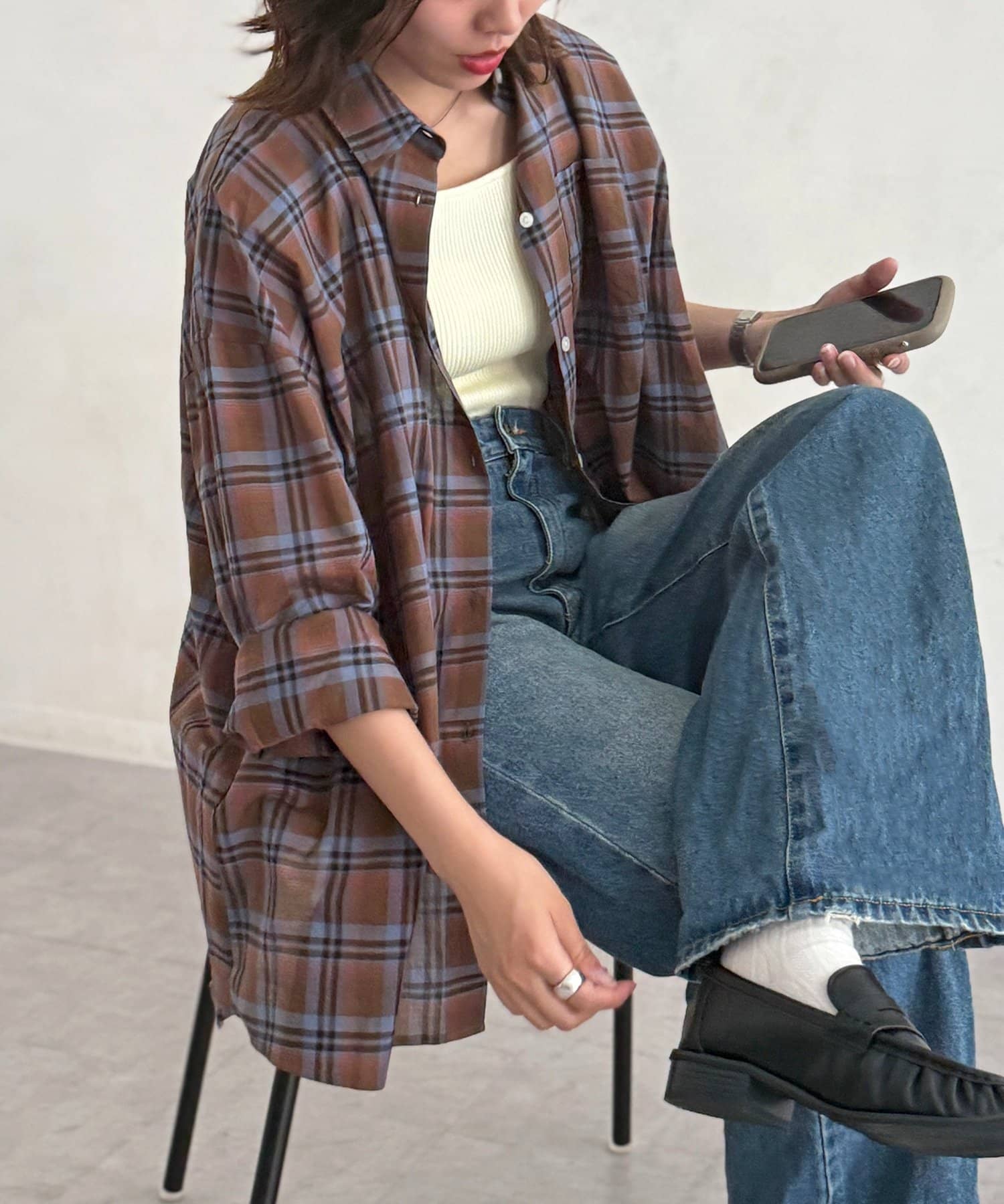 CPCM(シーピーシーエム) 【U.S. POLO ASSN. 】ビッグチェックシャツ