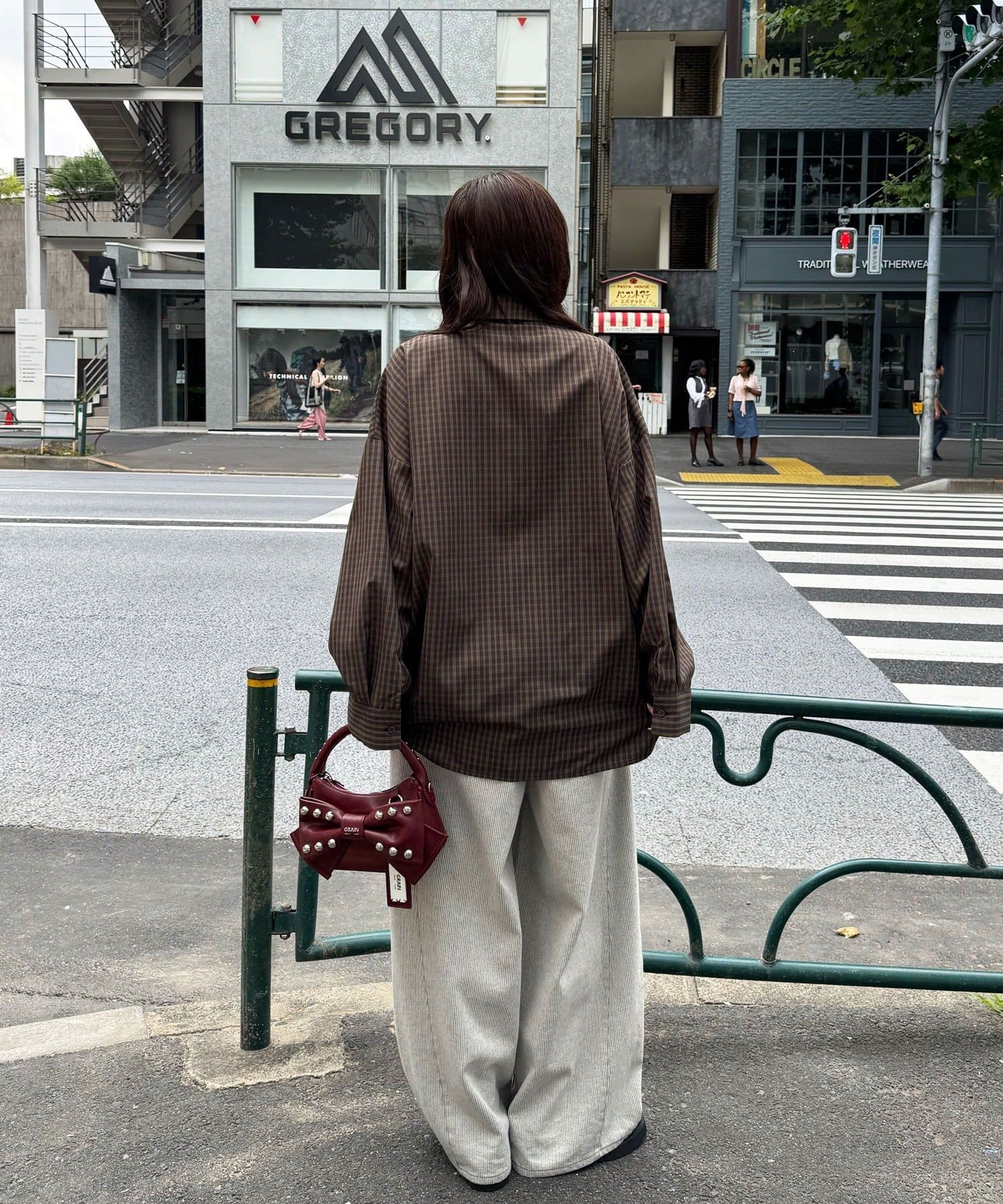 CIAOPANIC(チャオパニック) アソート柄シャーリングBIGシャツ