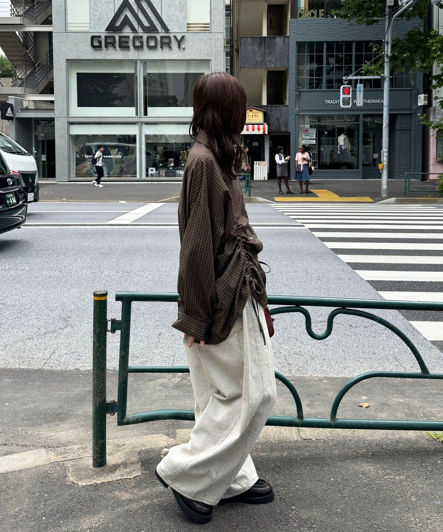 CIAOPANIC(チャオパニック) アソート柄シャーリングBIGシャツ
