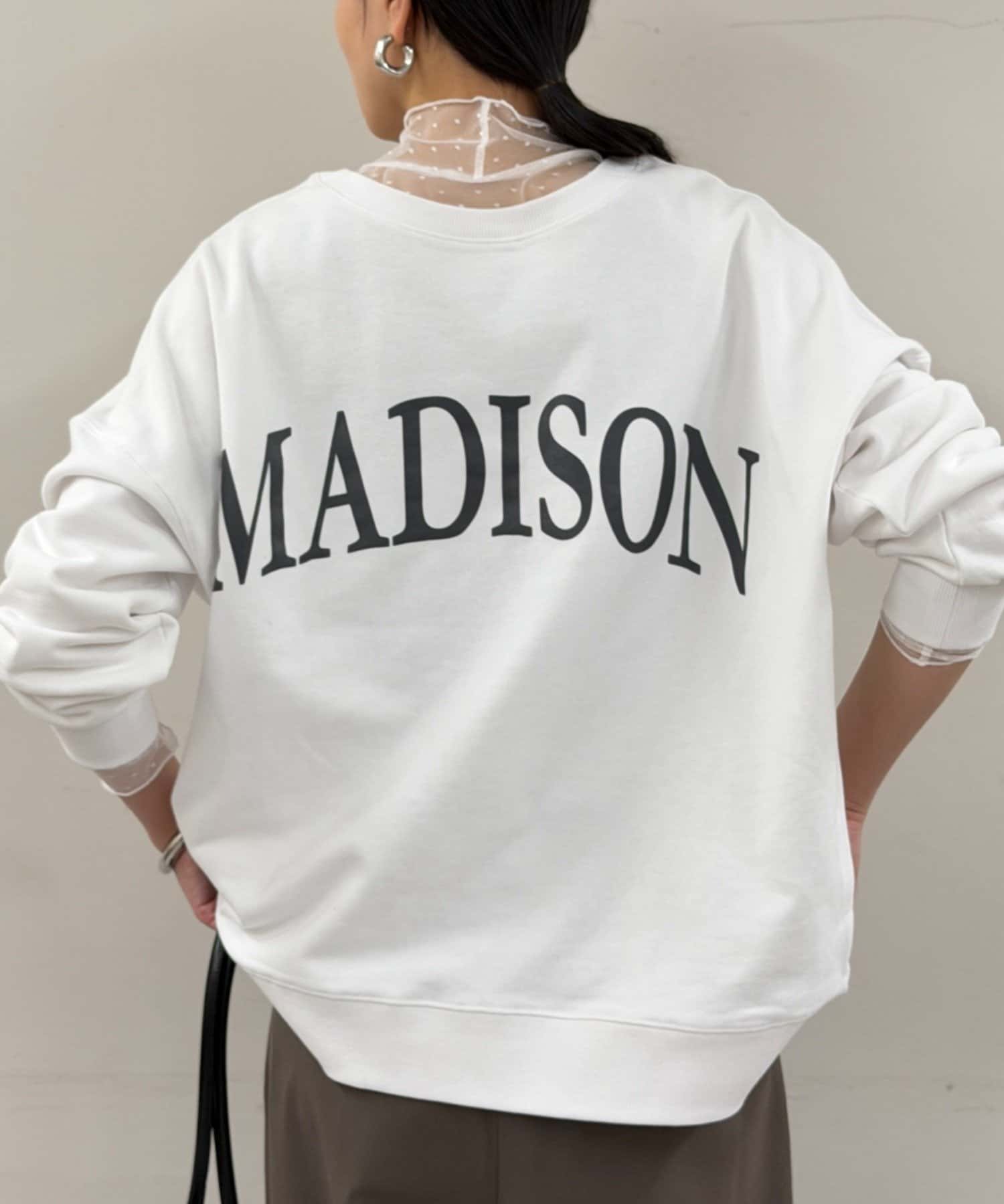 OUTLET(アウトレット) 【Loungedress】2WAYロゴプルオーバー