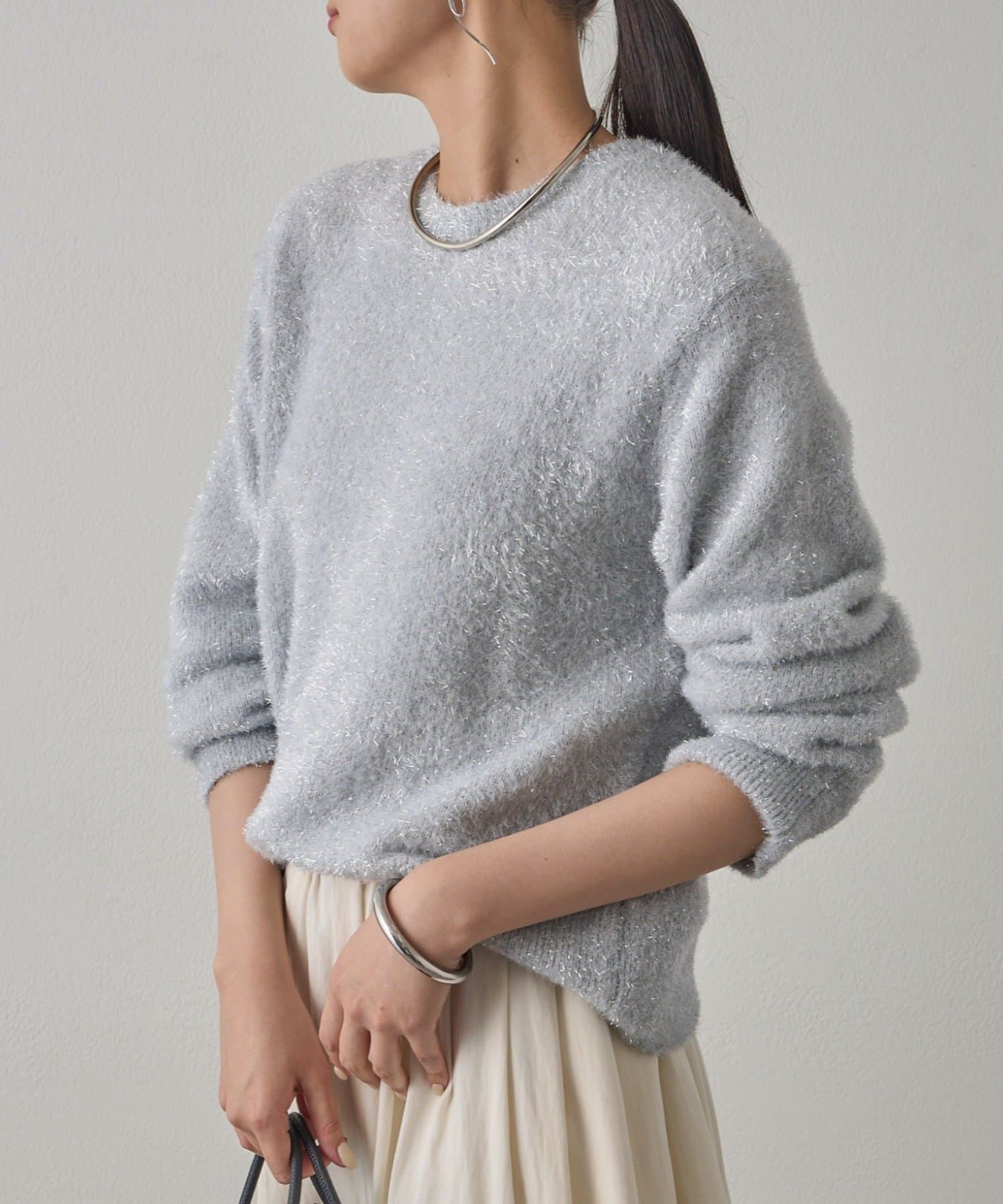 Loungedress】ラメニットプルオーバー | OUTLET(アウトレット