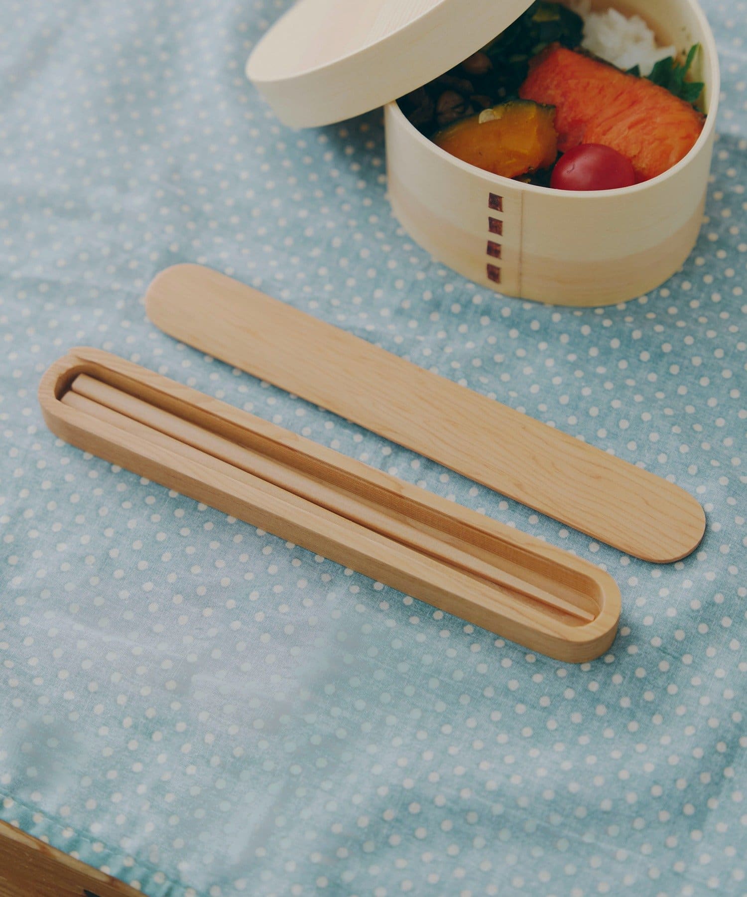 salut!(サリュ) 木製ケース付きお箸／わっぱの魅力