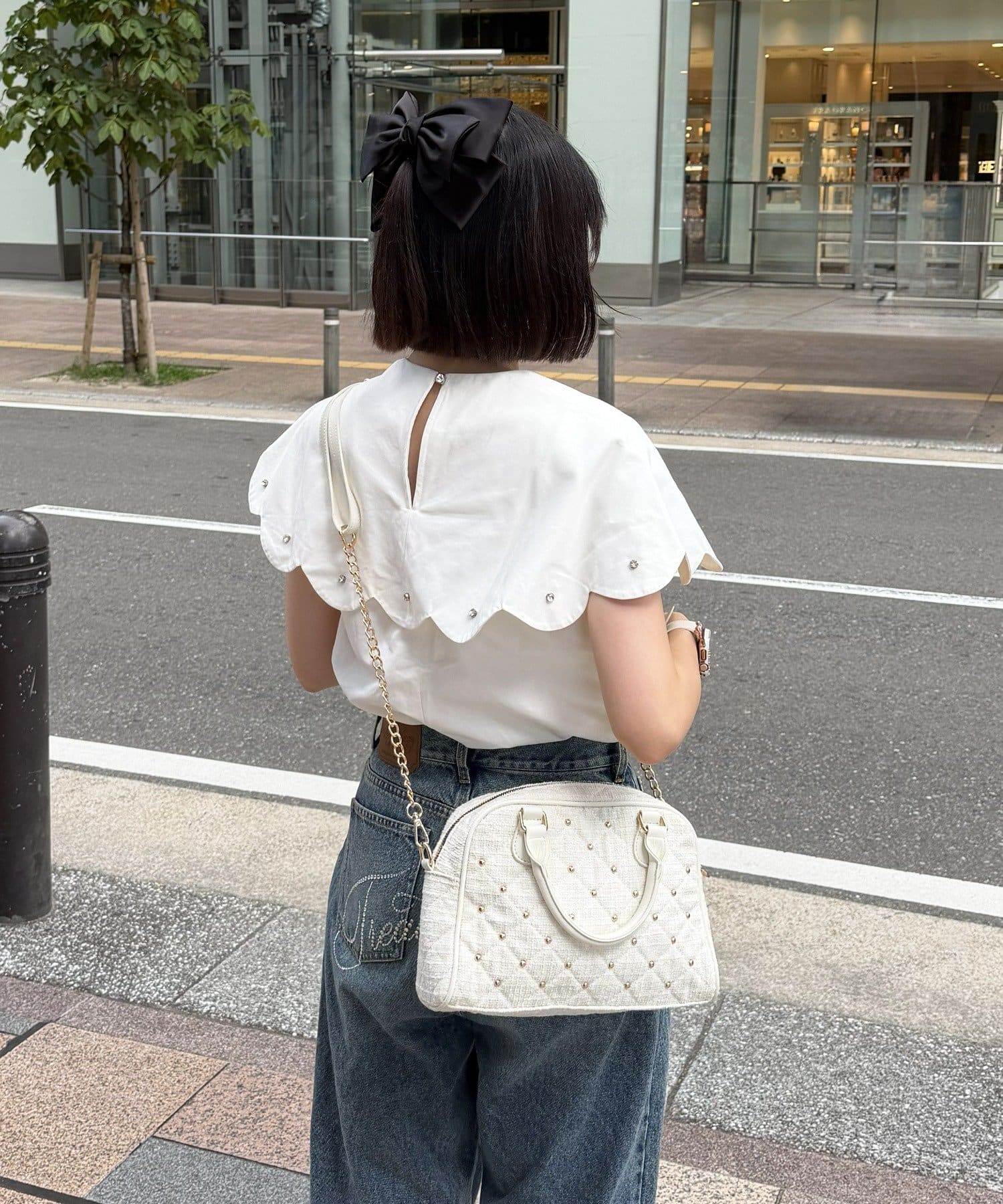 Lattice(ラティス) 【8下旬販売開始】【harukan企画】キルティングボストンバッグ