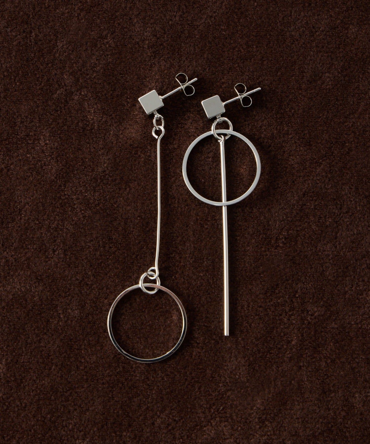 Lattice(ラティス) 【LesSignes】アシンメトリーピアス