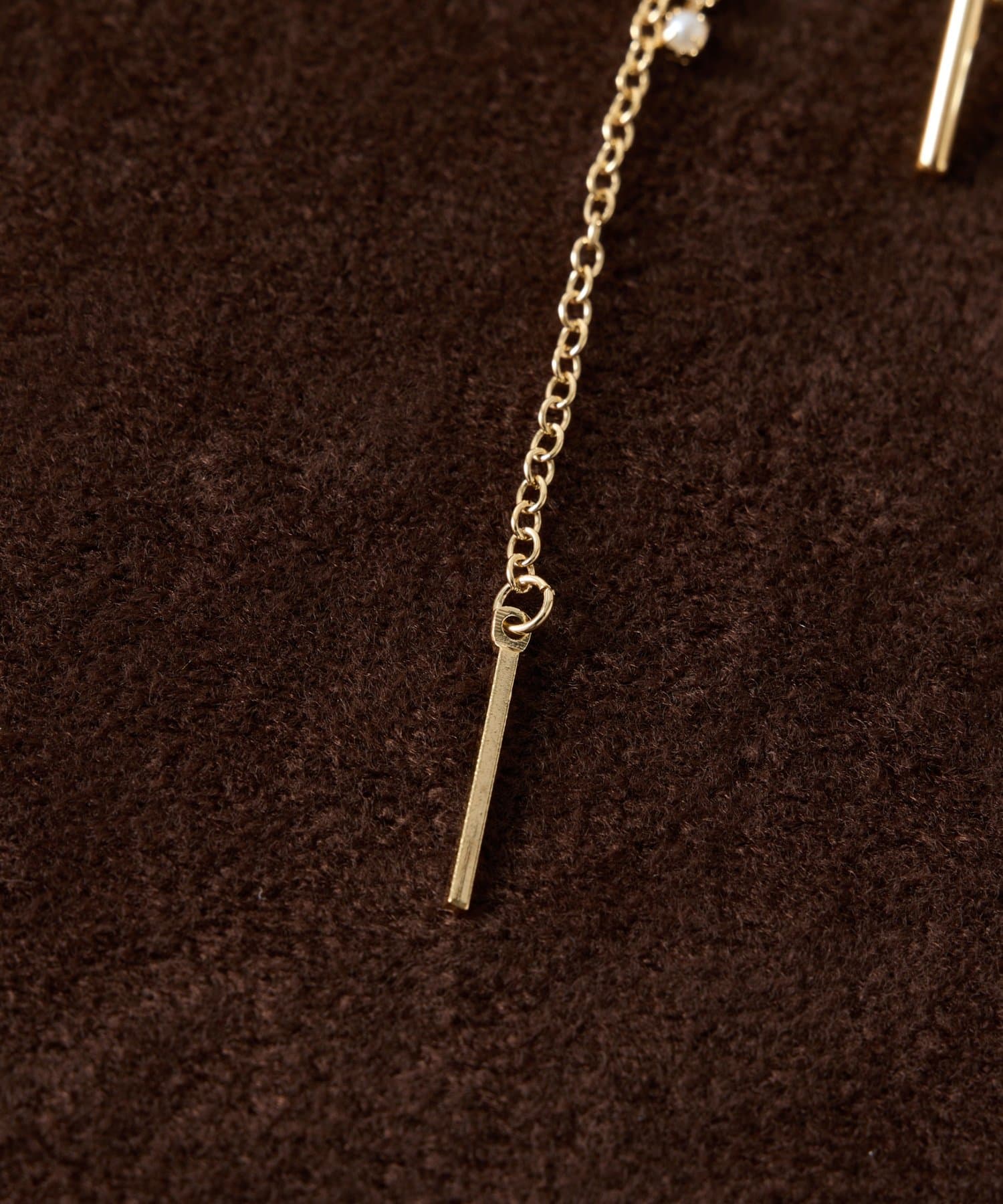 Lattice(ラティス) 【LesSignes】アシンメトリーピアス