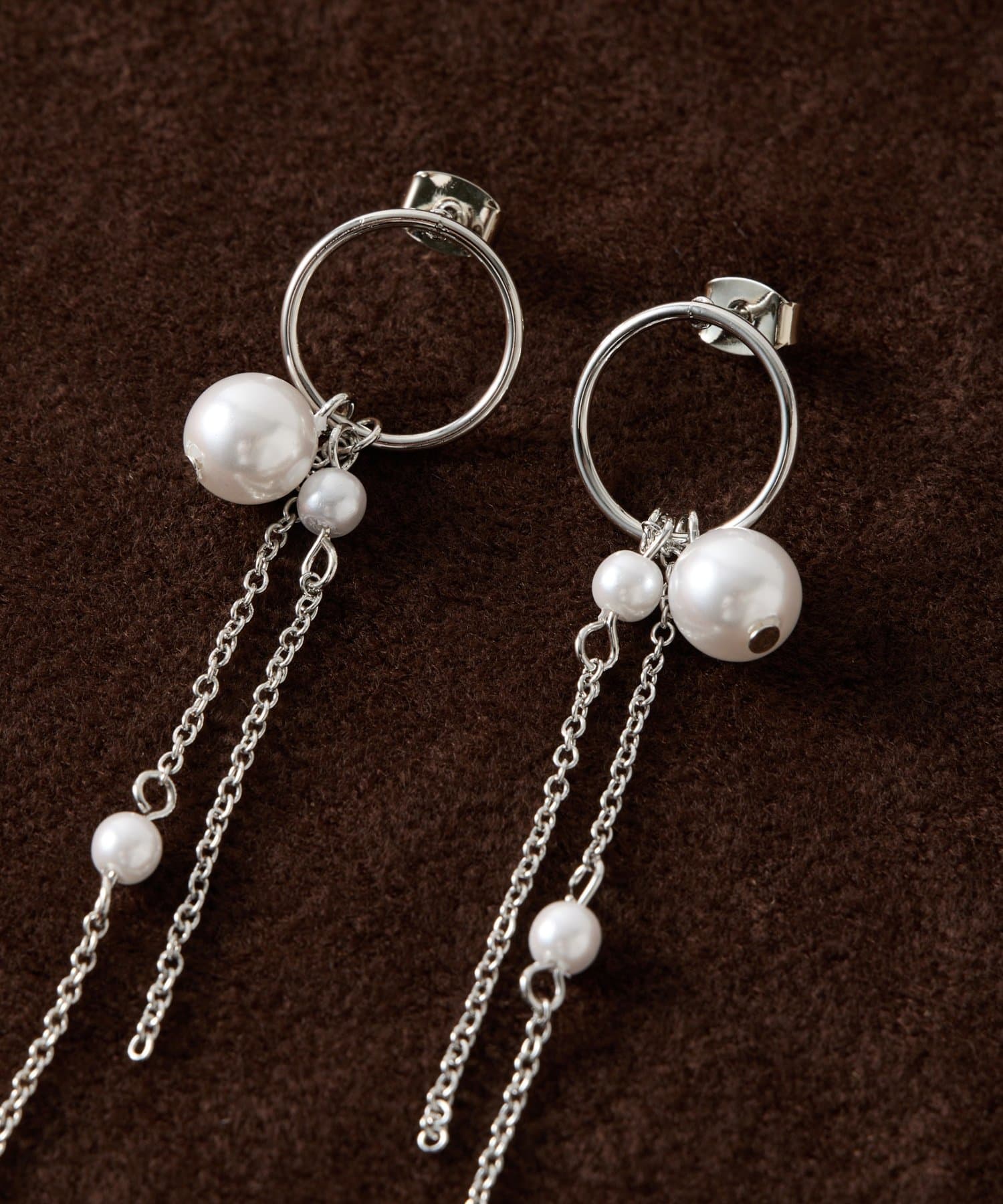 Lattice(ラティス) 【LesSignes】パールピアス