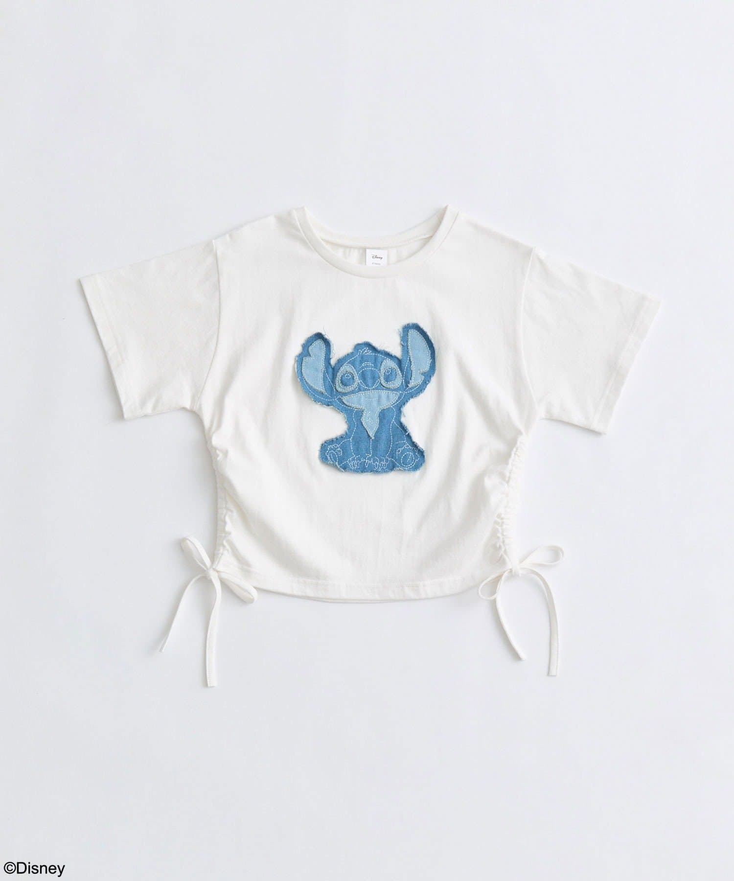 OLIVE des OLIVE(オリーブ デ オリーブ) Ｓｔｉｔｃｈ　ドロストＴシャツ