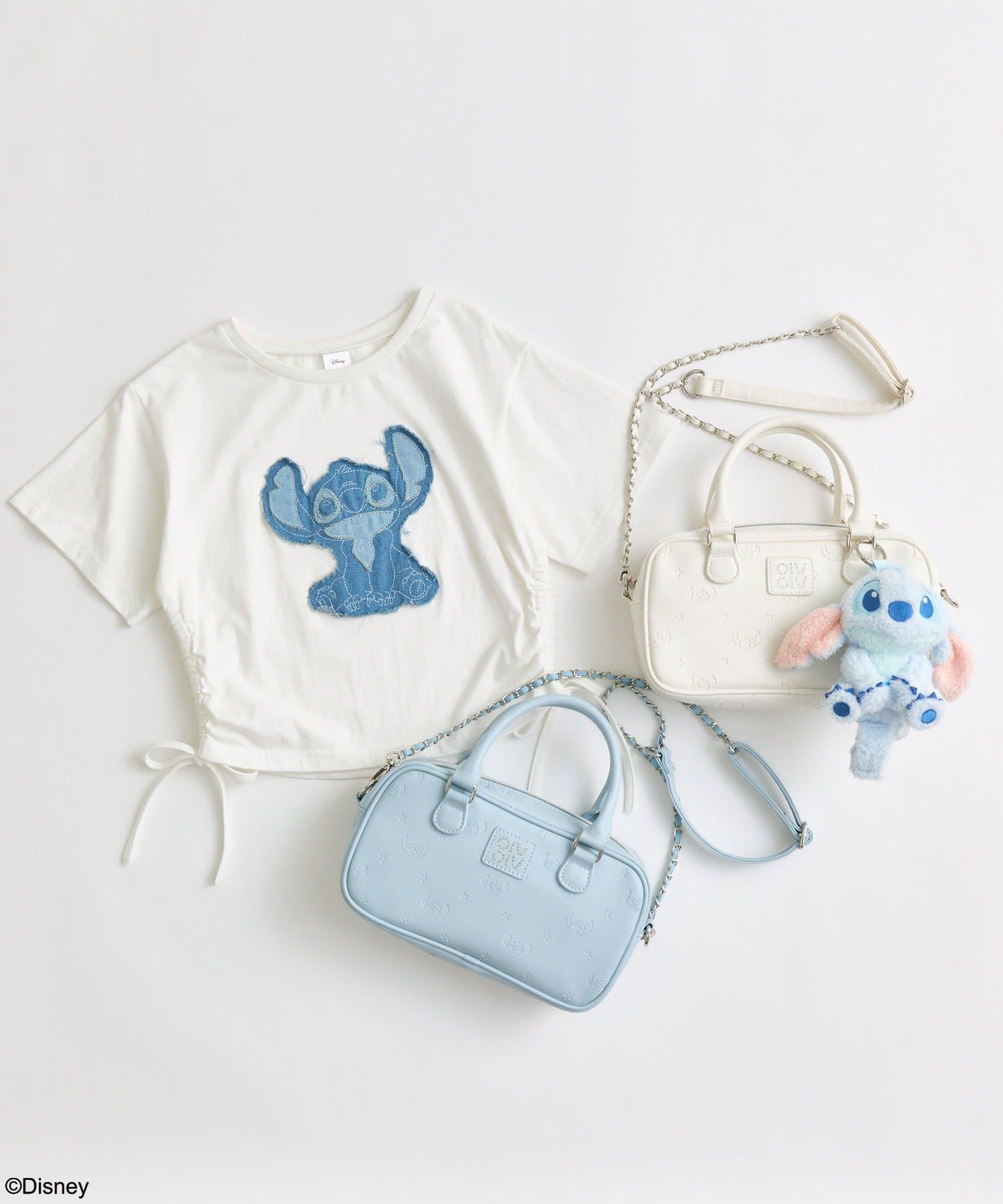 OLIVE des OLIVE(オリーブ デ オリーブ) Ｓｔｉｔｃｈ　ボストンバッグ