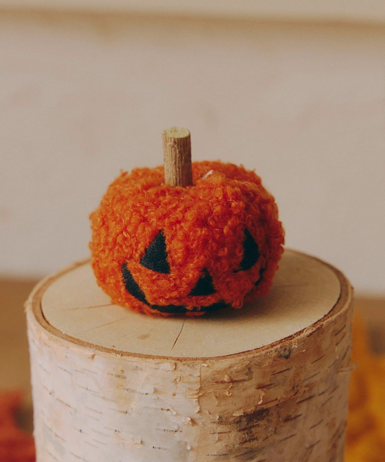 salut!(サリュ) ボアパンプキンオブジェ／Autumn Harvest Festival
