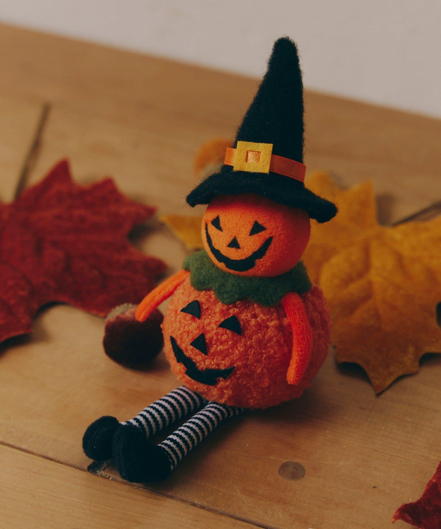 salut!(サリュ) おすわりパンプキンオブジェ／Autumn Harvest Festival