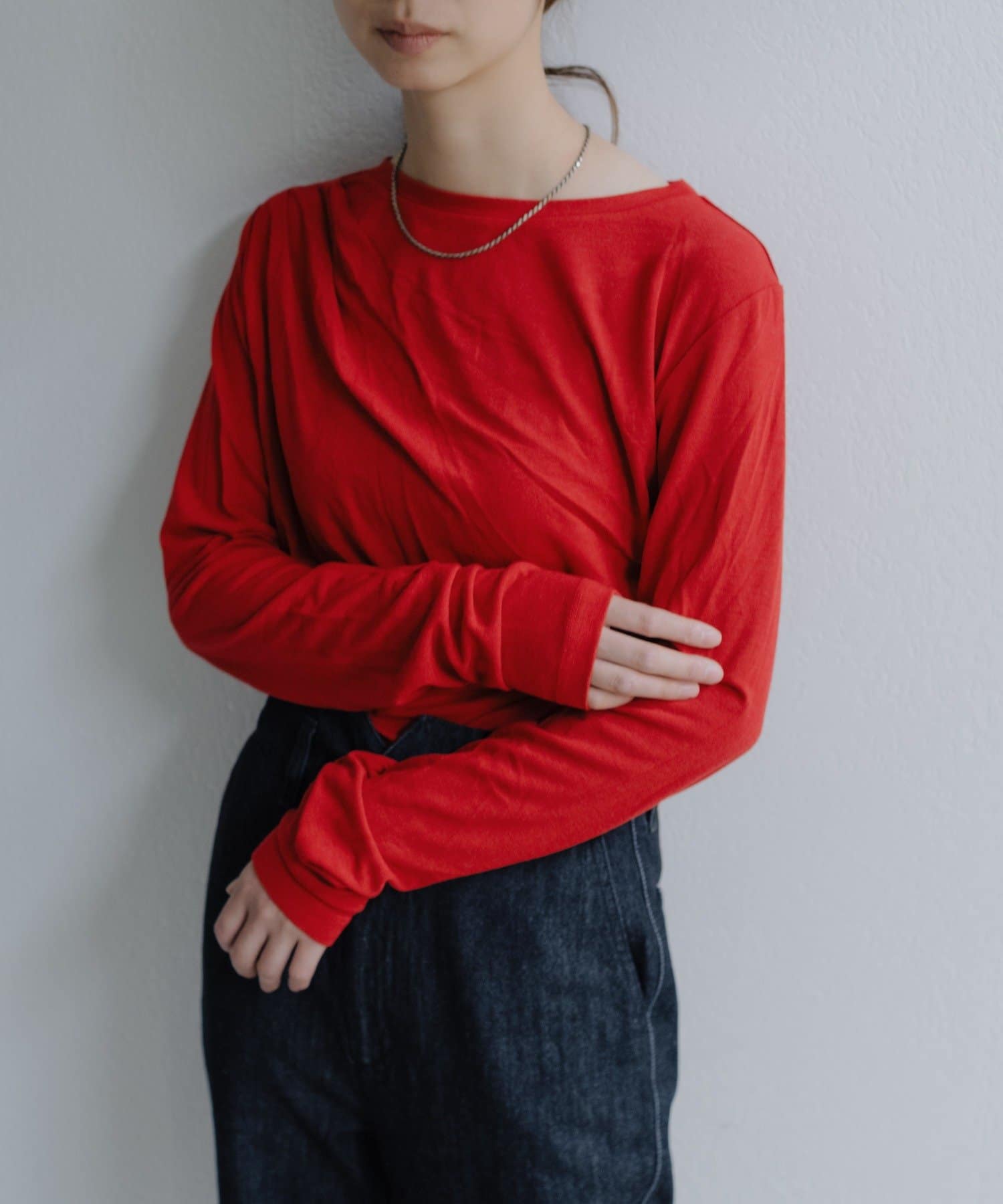 OUTLET(アウトレット) 【Pasterip】 Gathering tee & skirt