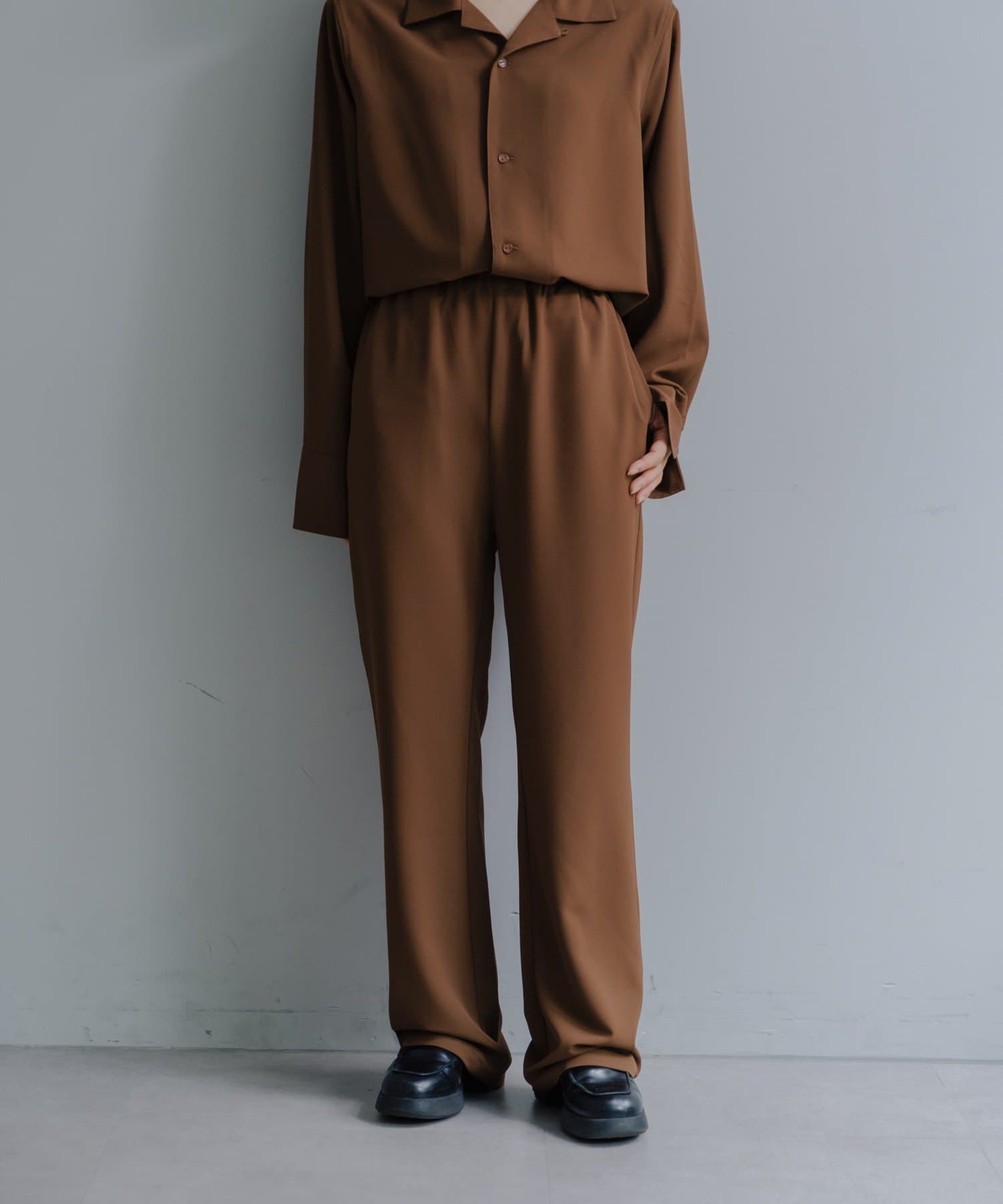 OUTLET(アウトレット) 【Pasterip】Cozy set up pants