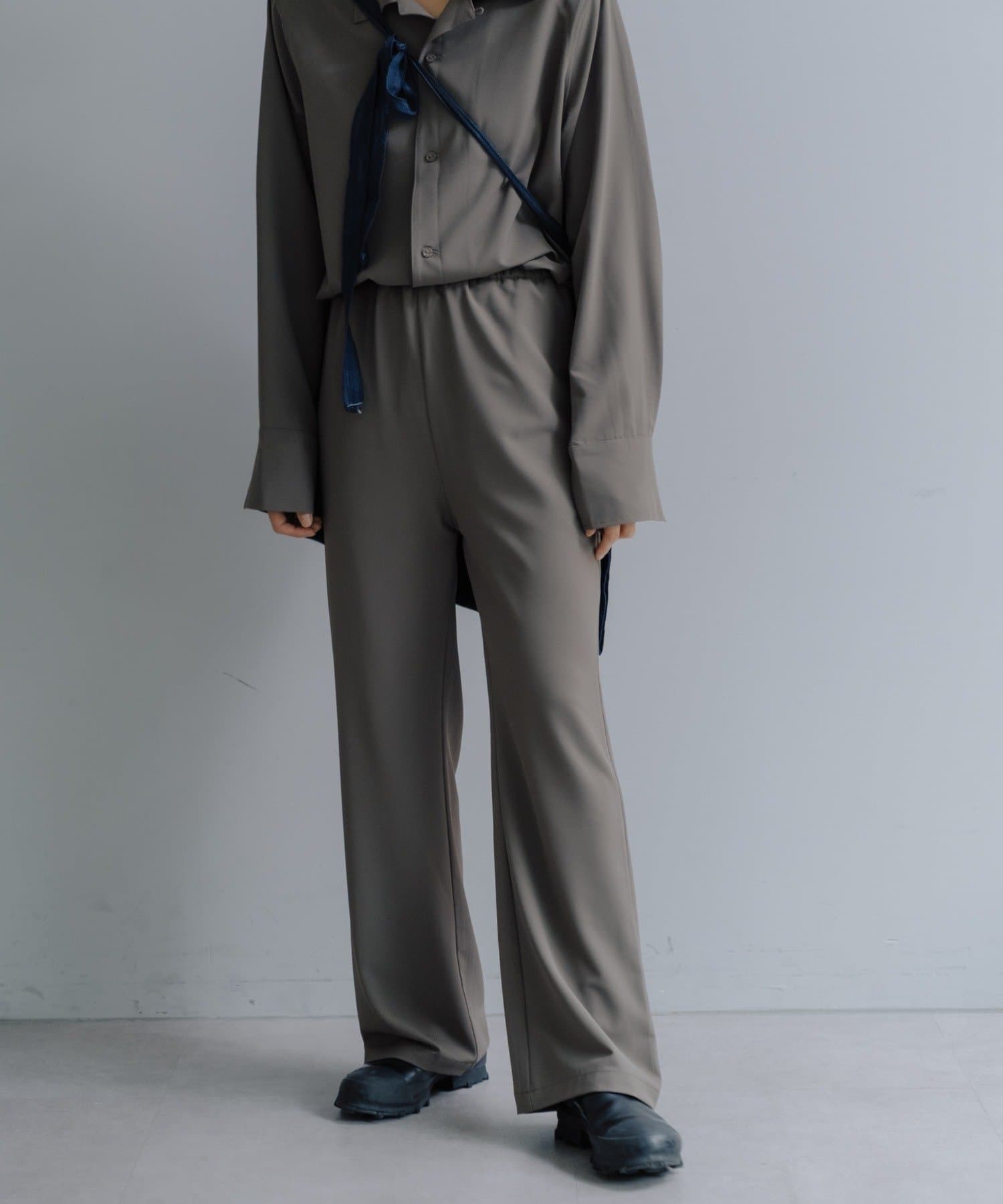 OUTLET(アウトレット) 【Pasterip】Cozy set up pants
