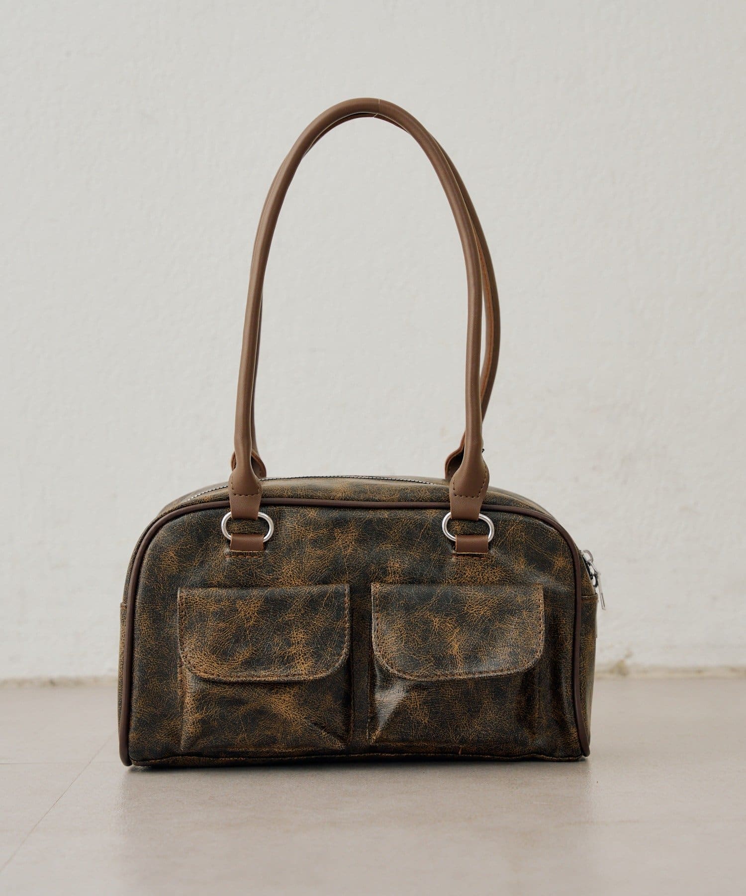 RMAF】ダブルポケットボストンバッグ | NICE CLAUP / OLIVE des OLIVE