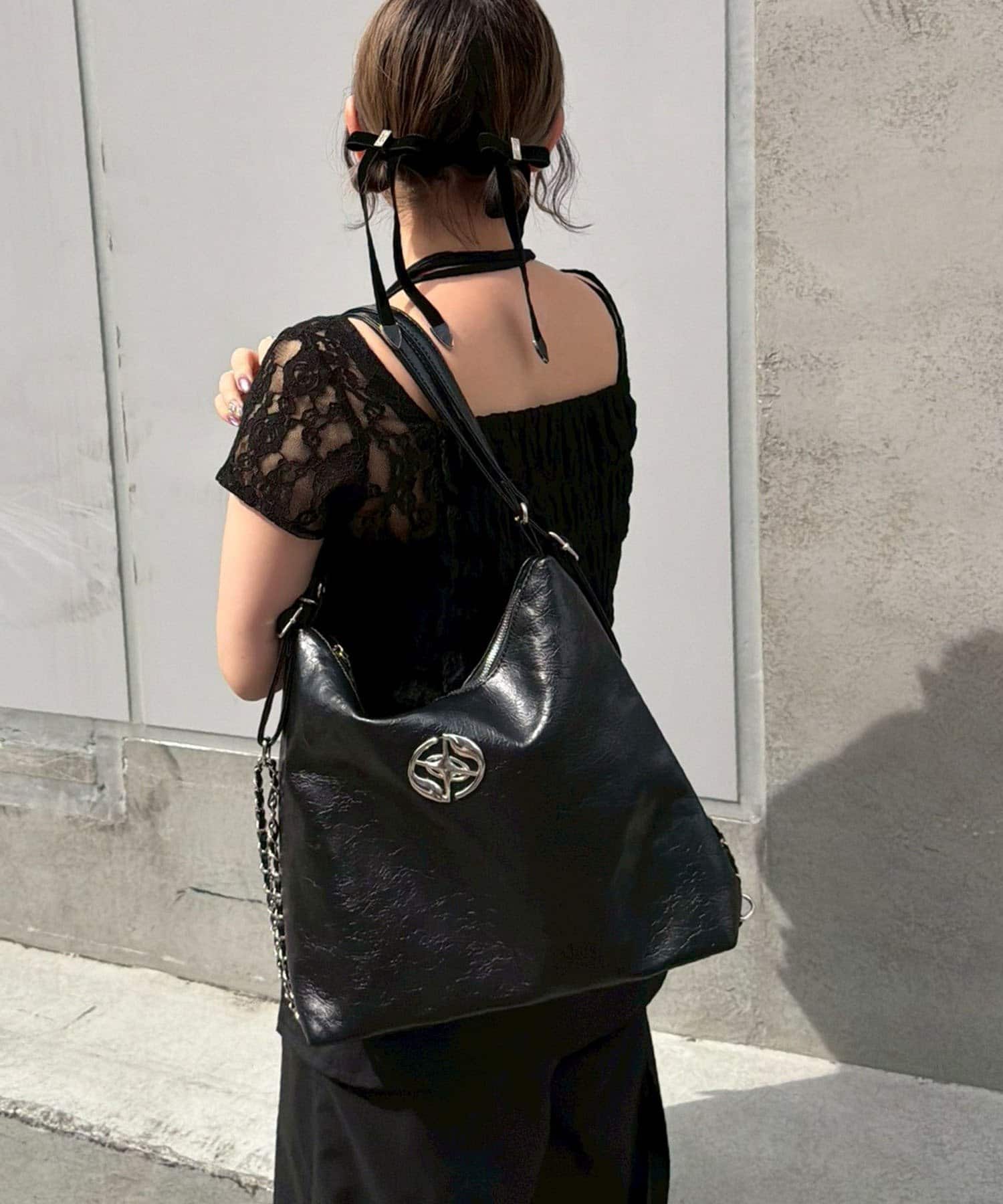 Remind me and forever(リマインドミーアンドフォーエバー) 【Mavie..7】メタルプレートショルダーBAG