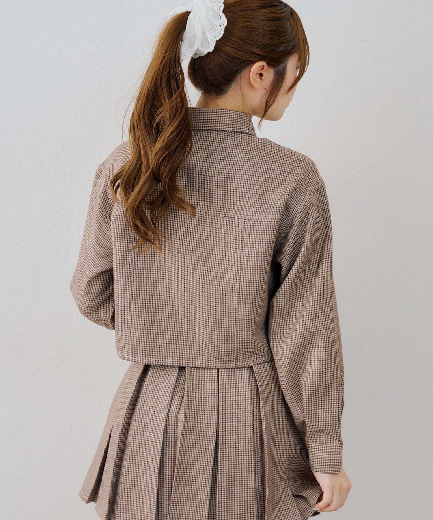 NICE CLAUP / OLIVE des OLIVE OUTLET(ナイスクラップ  / オリーブ デ オリーブ アウトレット) 【continuer】リボンブルゾン