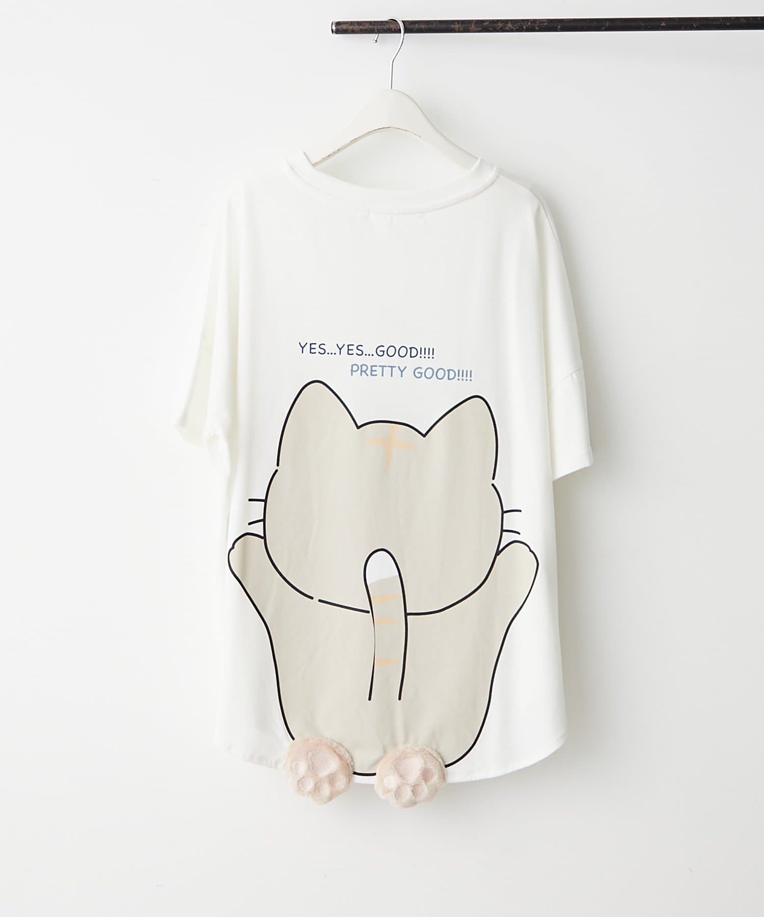 NICE CLAUP / OLIVE des OLIVE OUTLET(ナイスクラップ  / オリーブ デ オリーブ アウトレット) 【ANOTHER BRANCH】アソートアニマル尻尾Tee