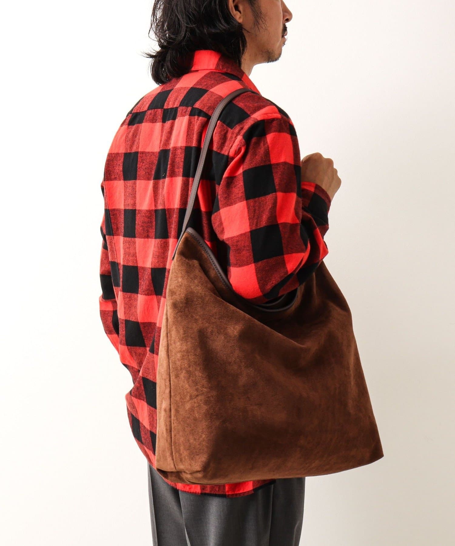 NOLLEY'S(ノーリーズ) 【Un coeur/アンクール】K906019 SUEDE DRAPE ONE SHOULDER