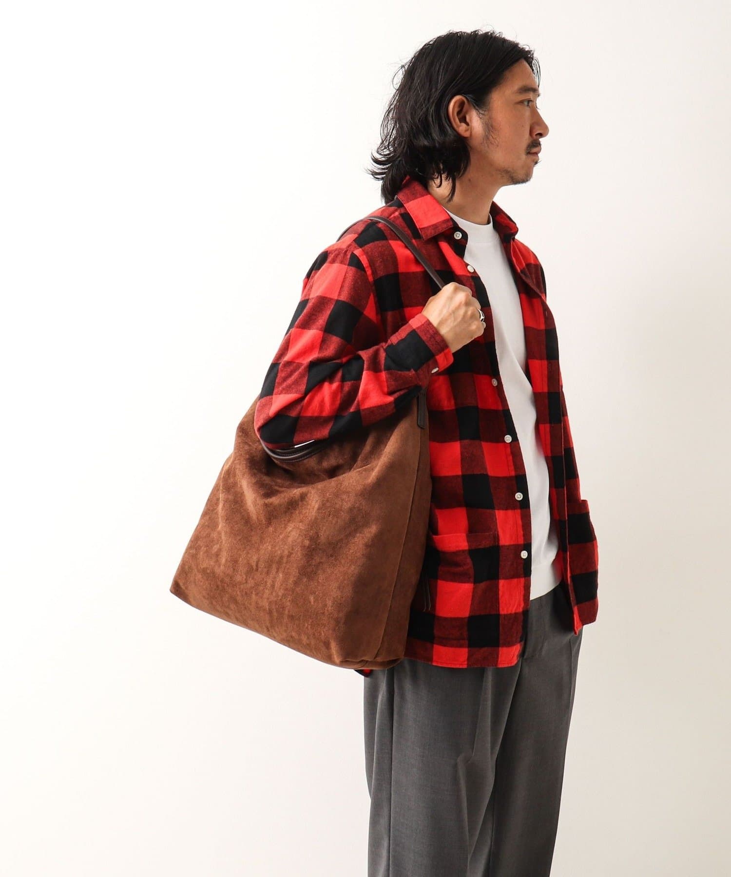 NOLLEY'S(ノーリーズ) 【Un coeur/アンクール】K906019 SUEDE DRAPE ONE SHOULDER