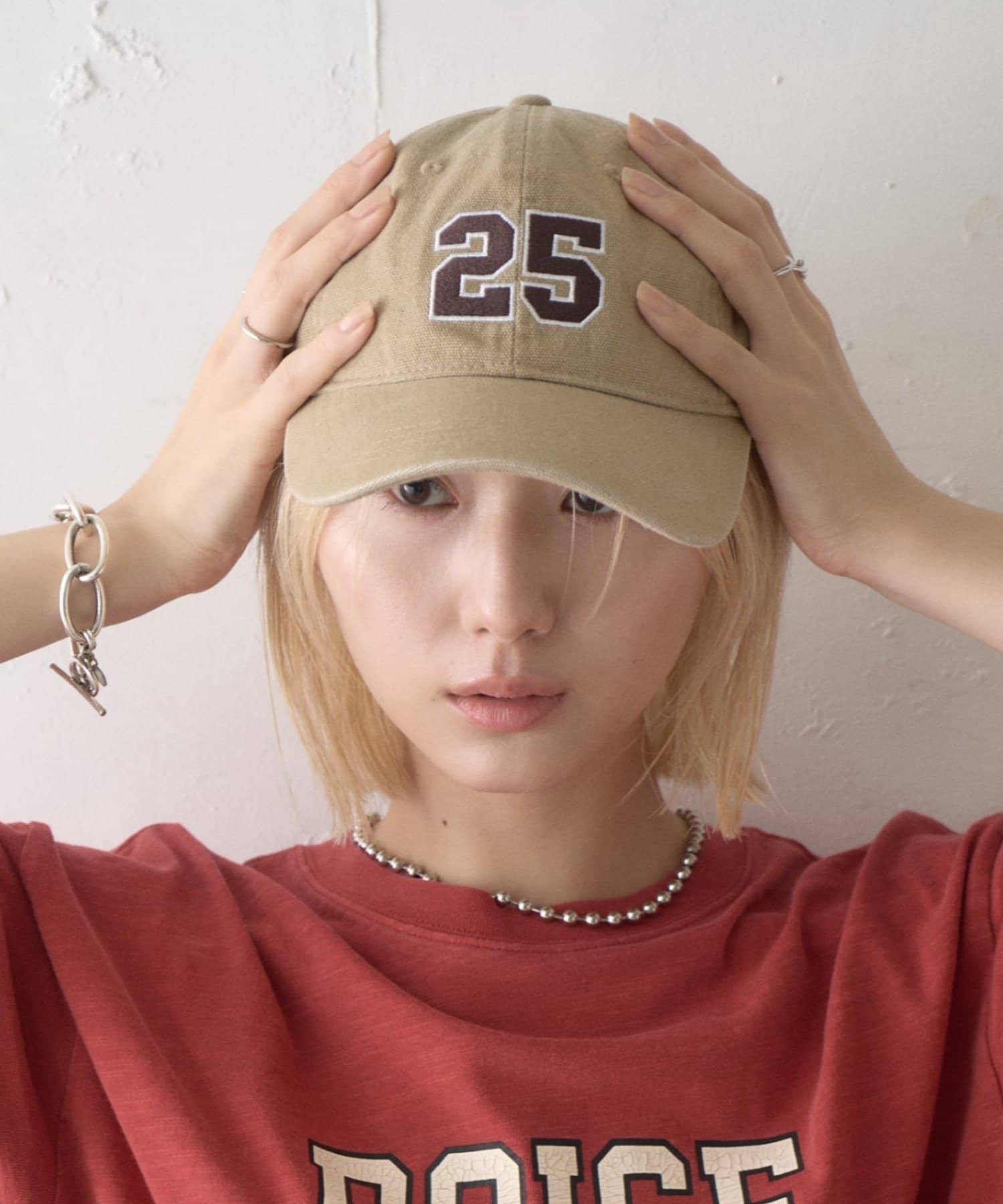 CIAOPANIC TYPY(チャオパニックティピー) 25ナンバリングキャンパスキャップ
