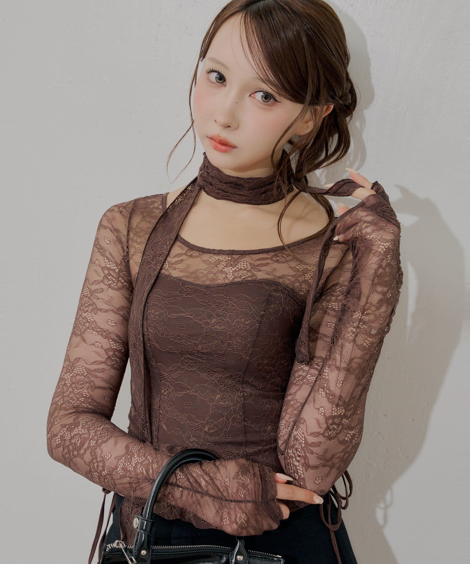 コルセットデザインレースT | Chico(チコ)レディース | PAL CLOSET
