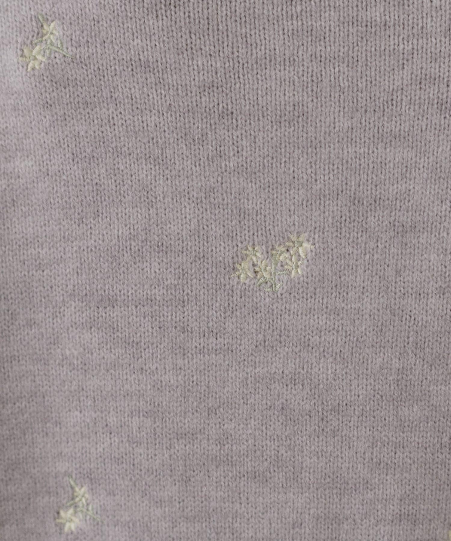 DISCOAT(ディスコート) 【キュン祭り対象】花柄刺繍カーディガン