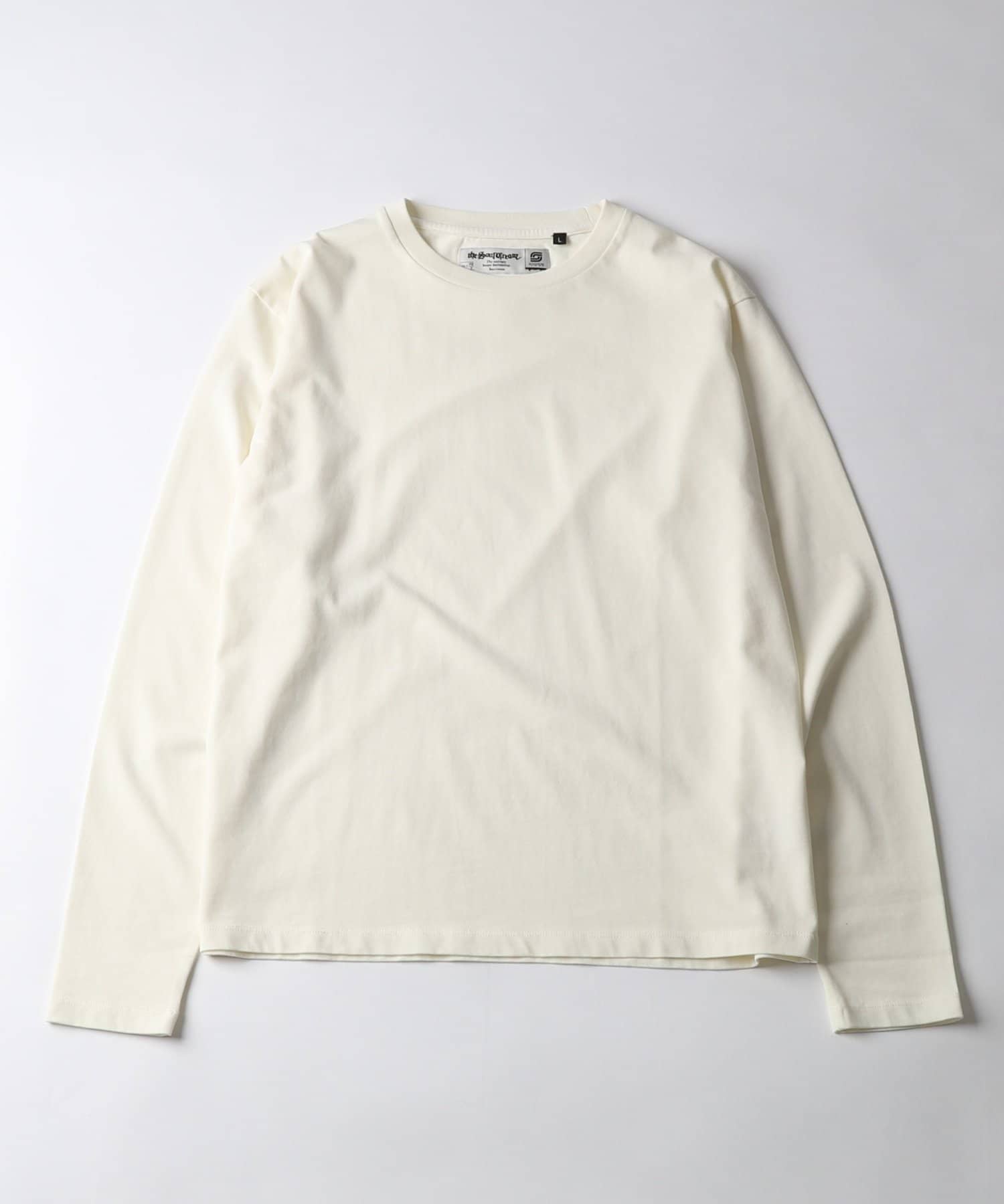 WHO’S WHO gallery(フーズフーギャラリー) 【Sourcream】LONG SLEEVE TEE