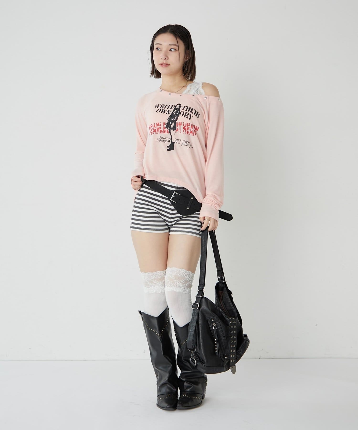 OUTLET(アウトレット) 【WHO'S WHO gallery】エリオットラウンドヘムシアートップス