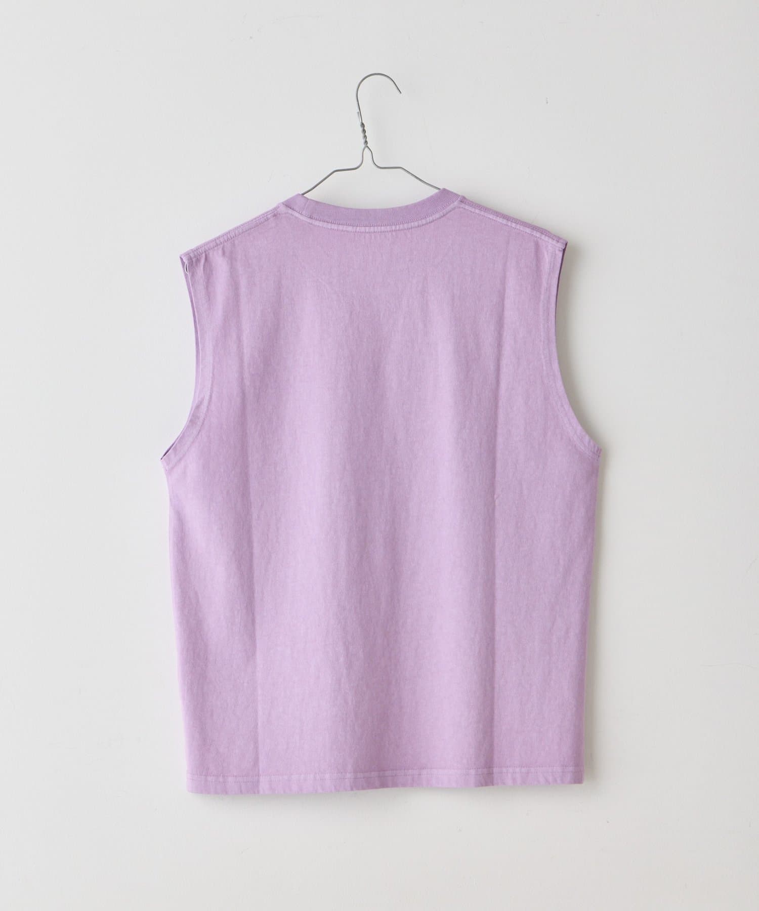OUTLET(アウトレット) 【Kastane】【WHIMSIC】ガーメントダイスリーブレスTシャツ