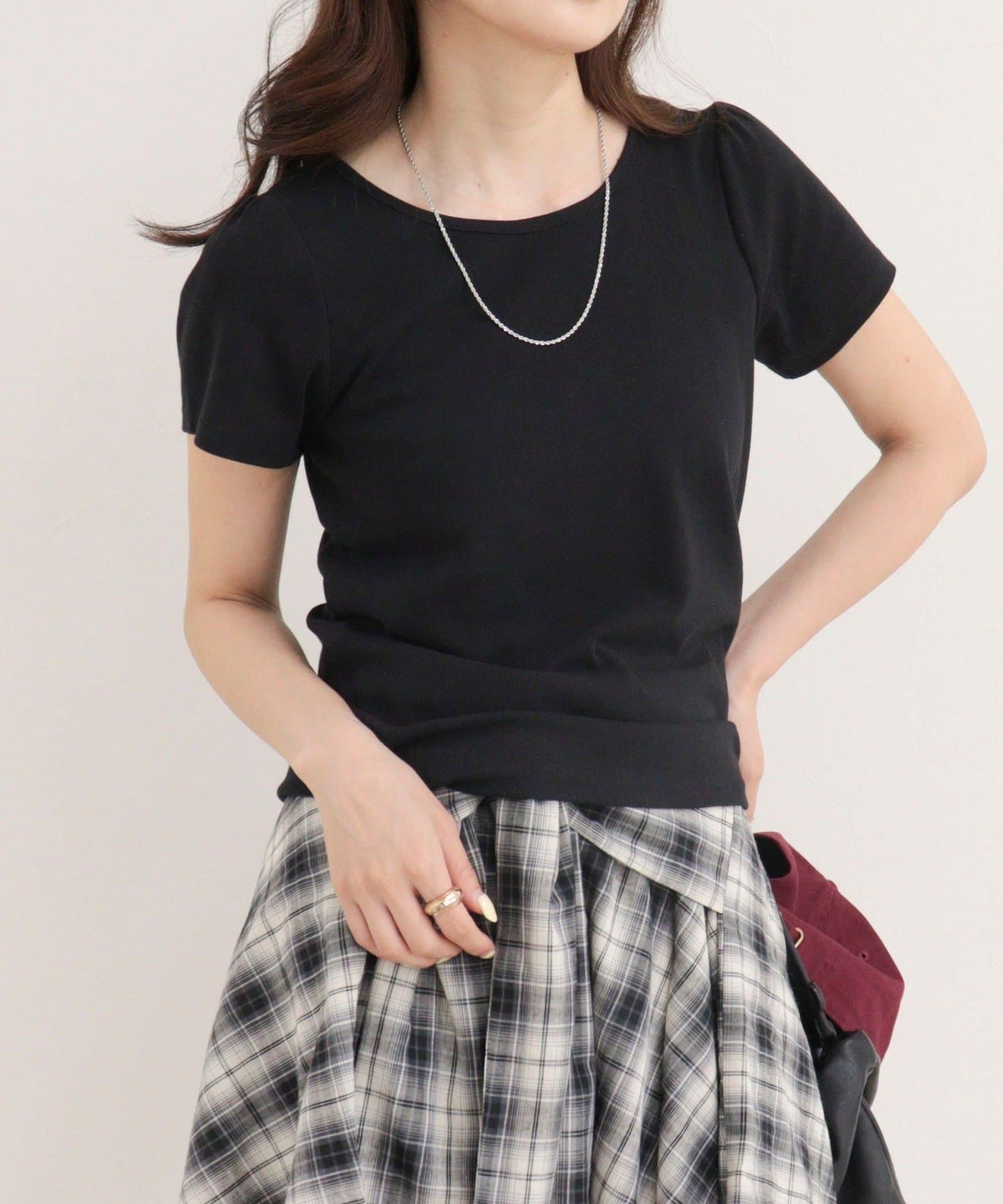 FREDY & GLOSTER(フレディ アンド グロスター) パフスリーブコンパクトTシャツ